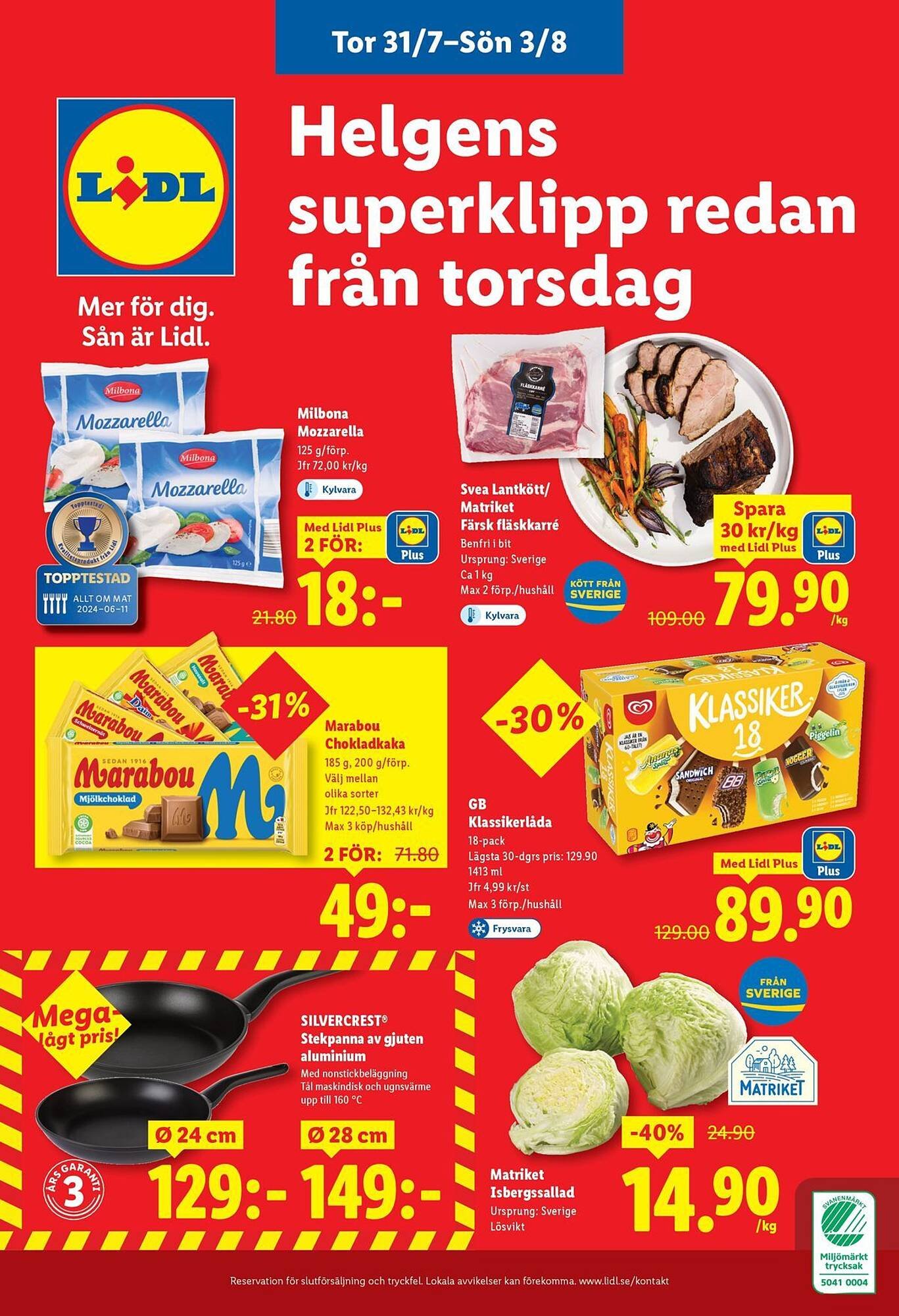 Lidl reklamblad (2025-07-28 - 2025-08-03)