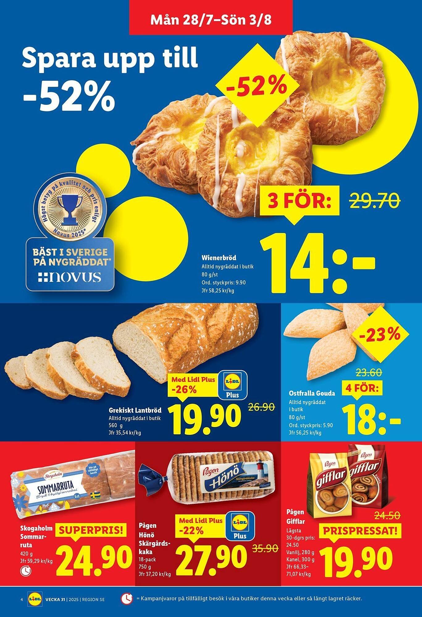 Lidl reklamblad (2025-07-28 - 2025-08-03)