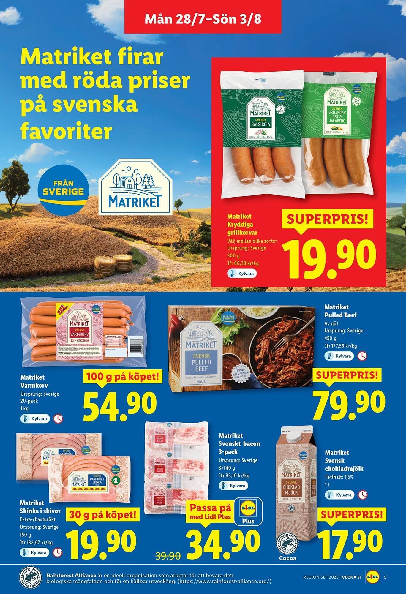 Lidl reklamblad (2025-07-28 - 2025-08-03)
