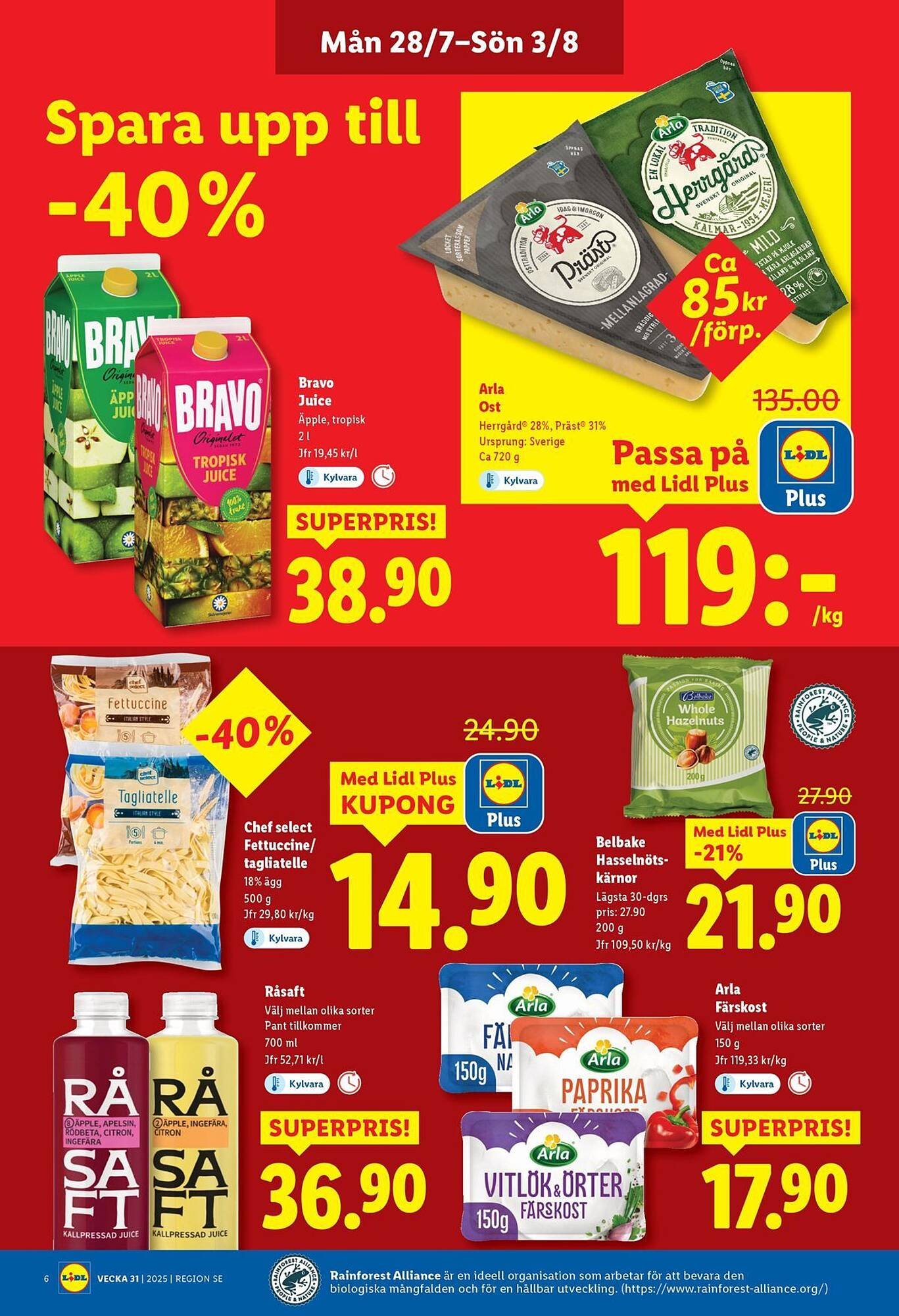 Lidl reklamblad (2025-07-28 - 2025-08-03)