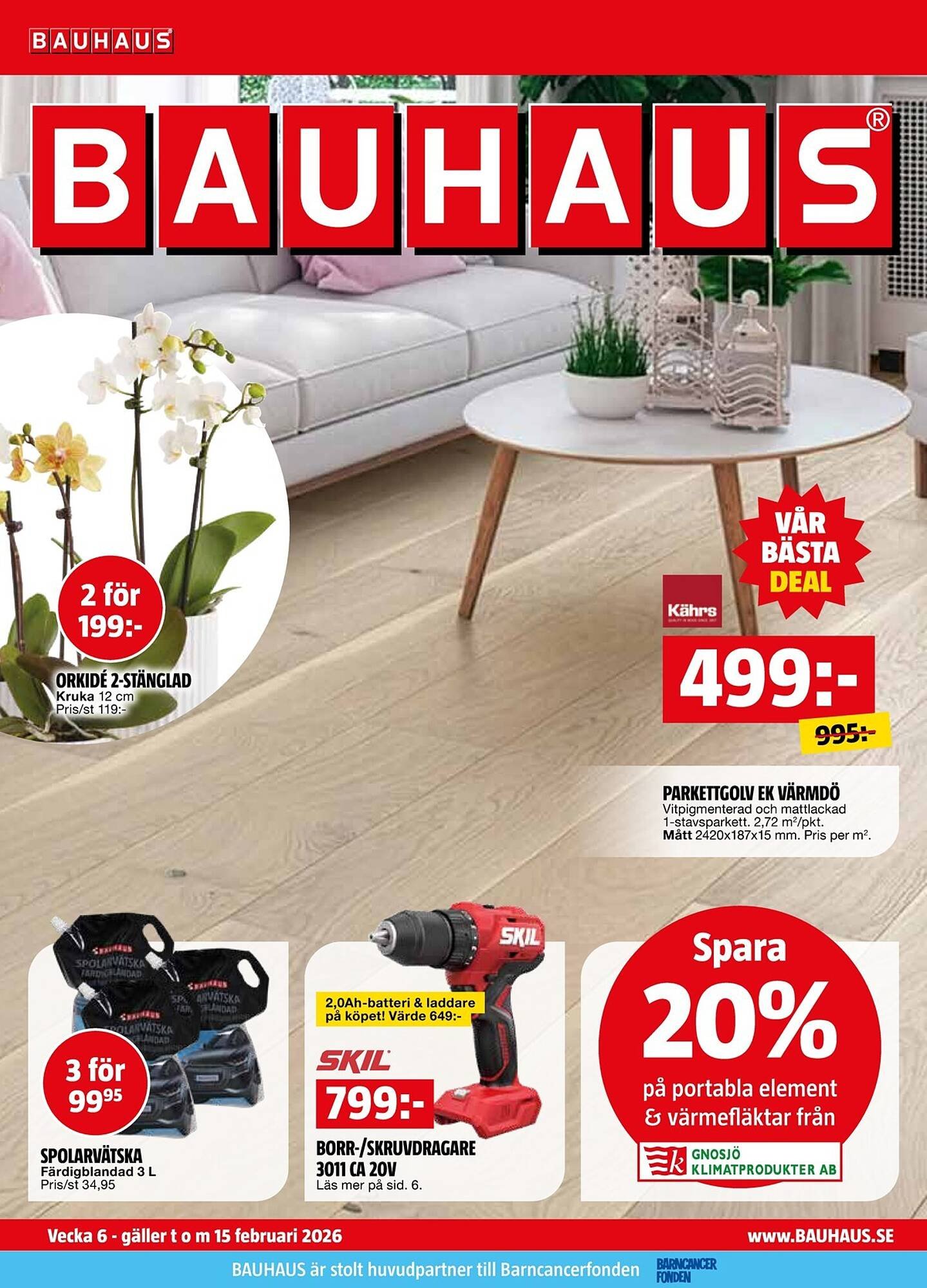 Bauhaus reklamblad