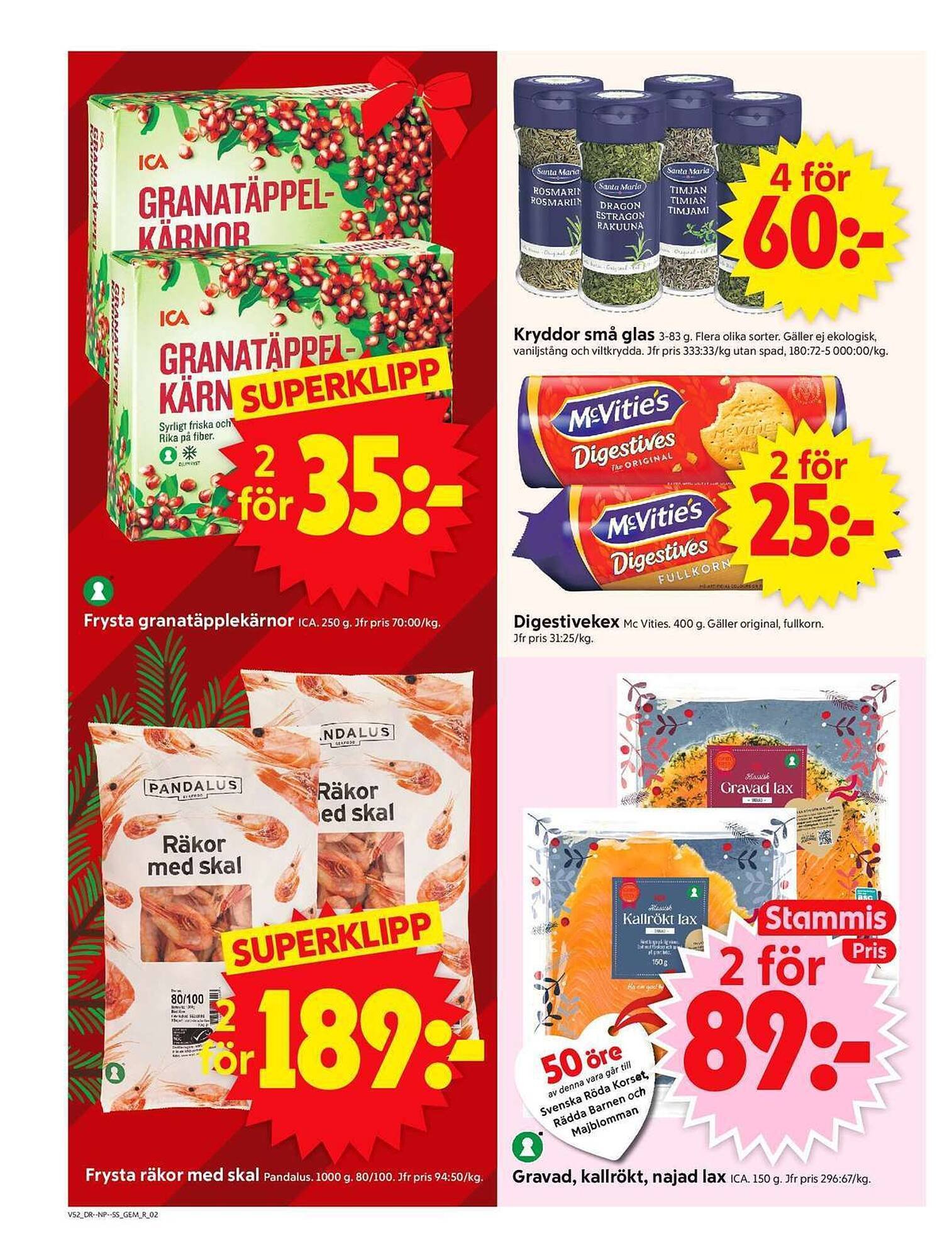 ICA Supermarket reklamblad (2025-12-22 - 2025-12-28)