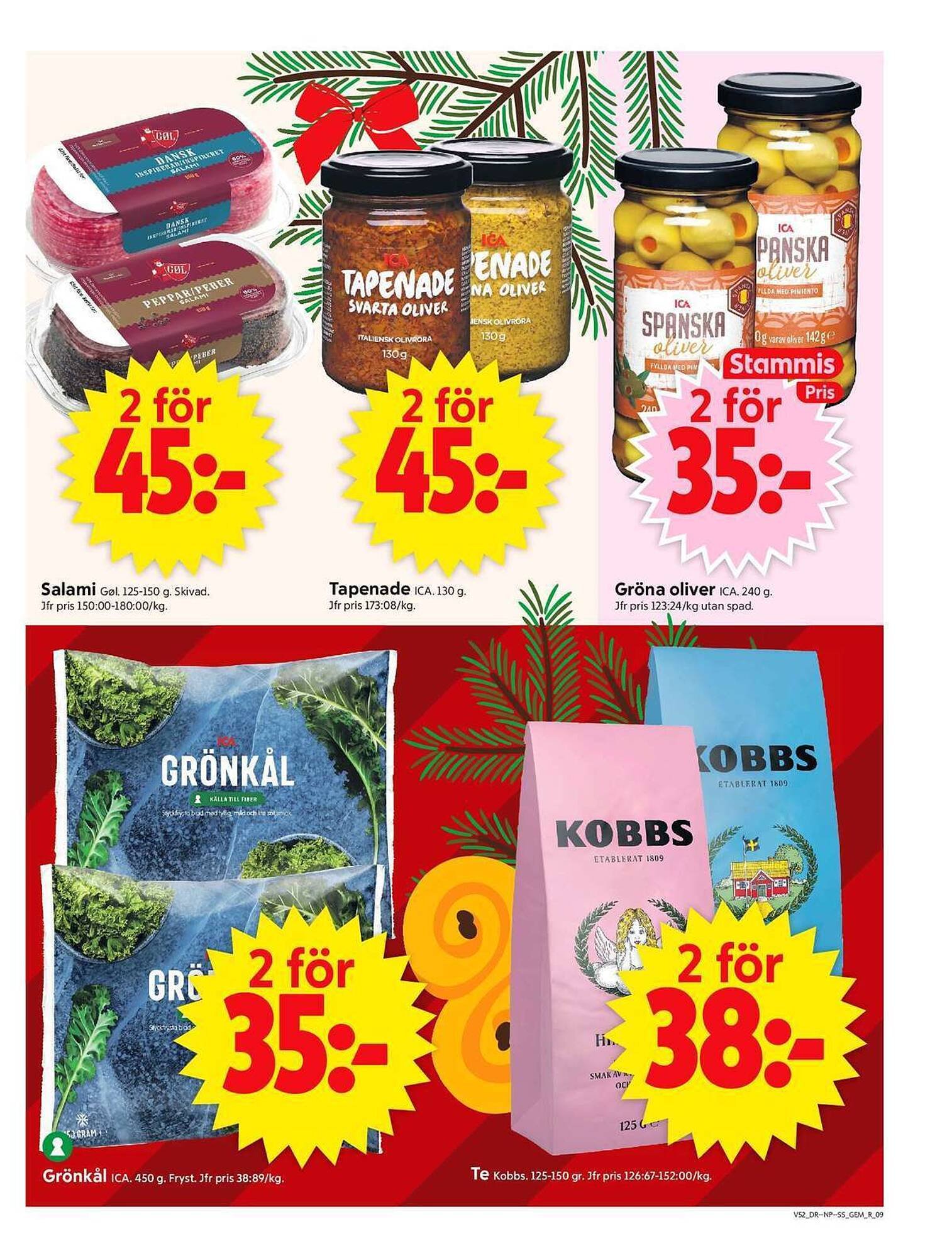 ICA Supermarket reklamblad (2025-12-22 - 2025-12-28)