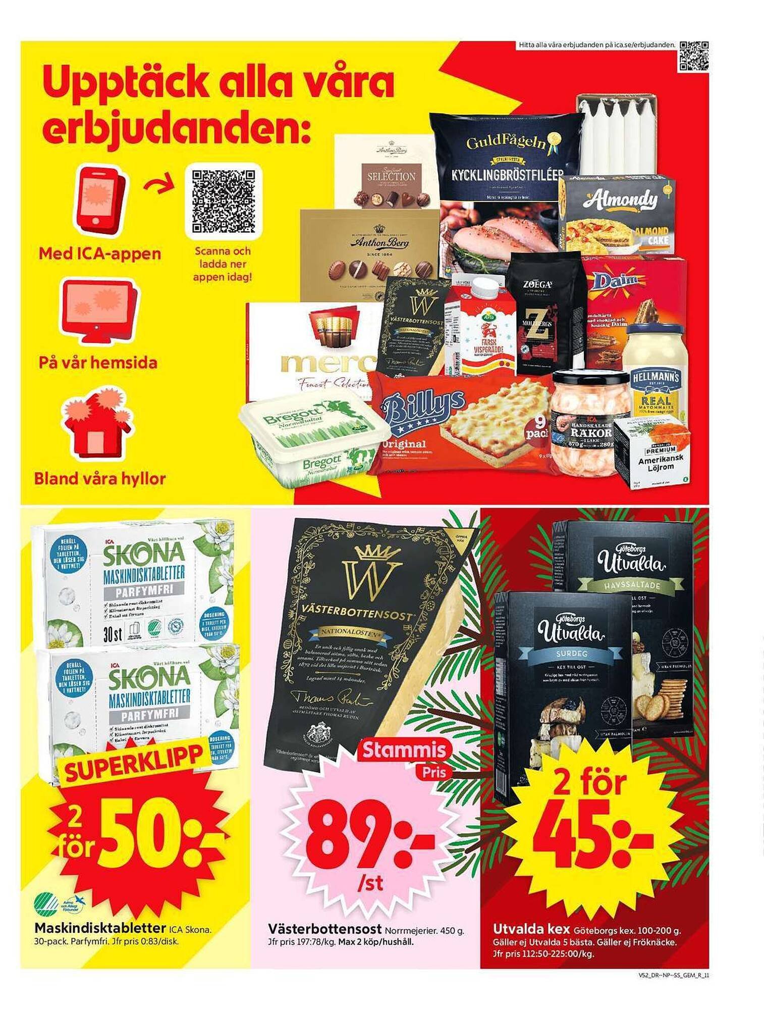 ICA Supermarket reklamblad (2025-12-22 - 2025-12-28)