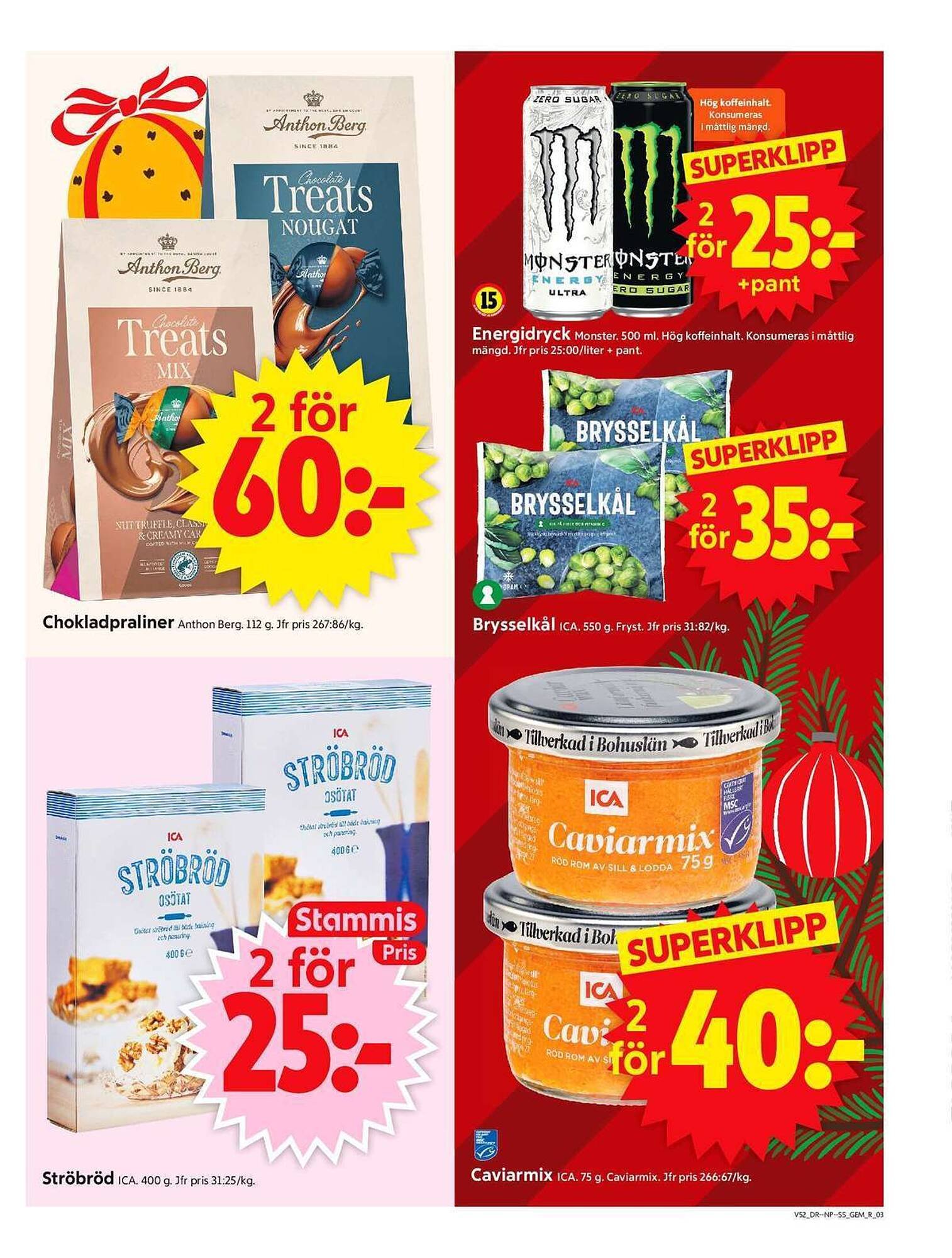 ICA Supermarket reklamblad (2025-12-22 - 2025-12-28)