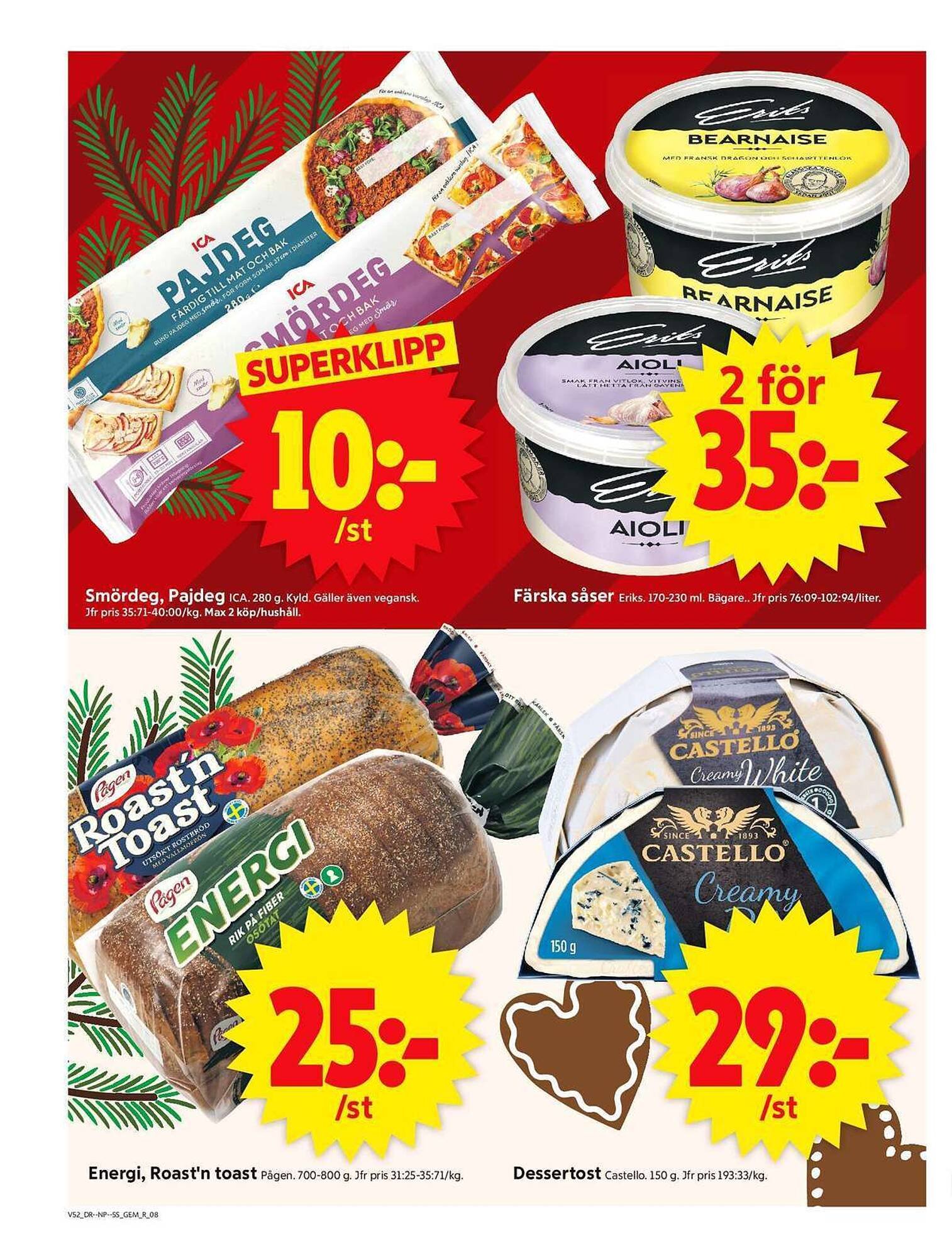 ICA Supermarket reklamblad (2025-12-22 - 2025-12-28)