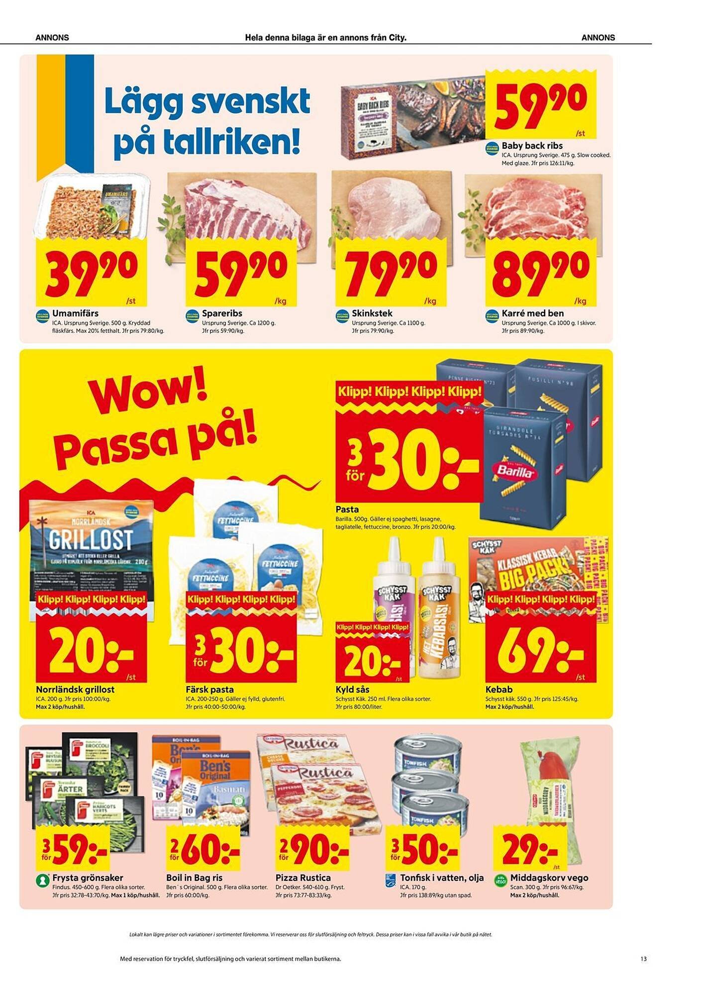 ICA Kvantum reklamblad