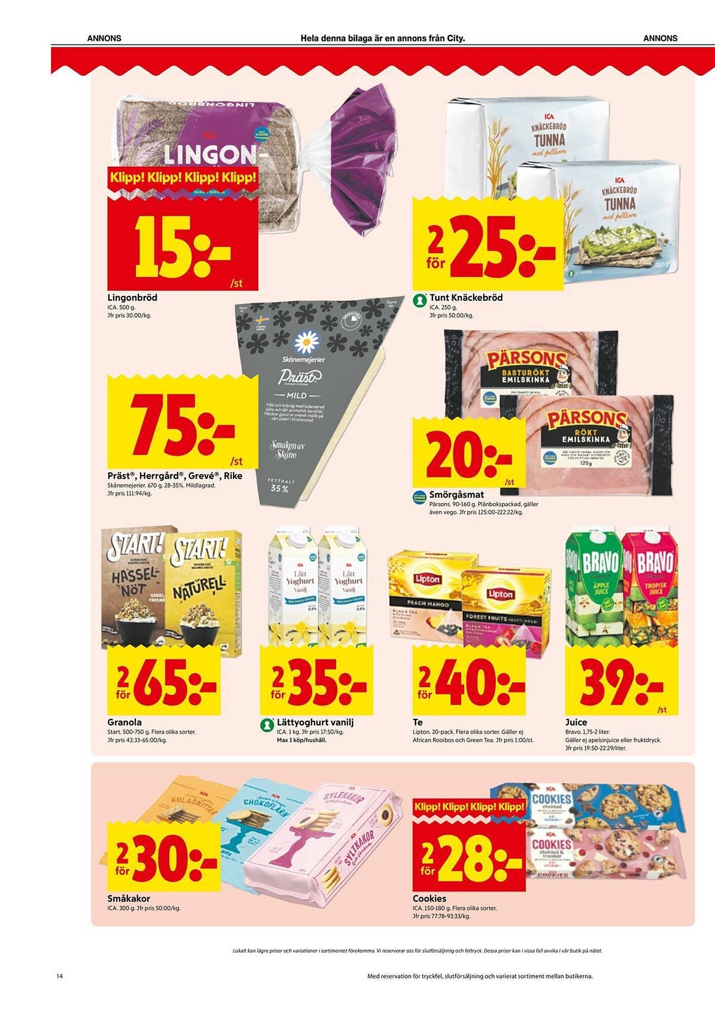 ICA Kvantum reklamblad