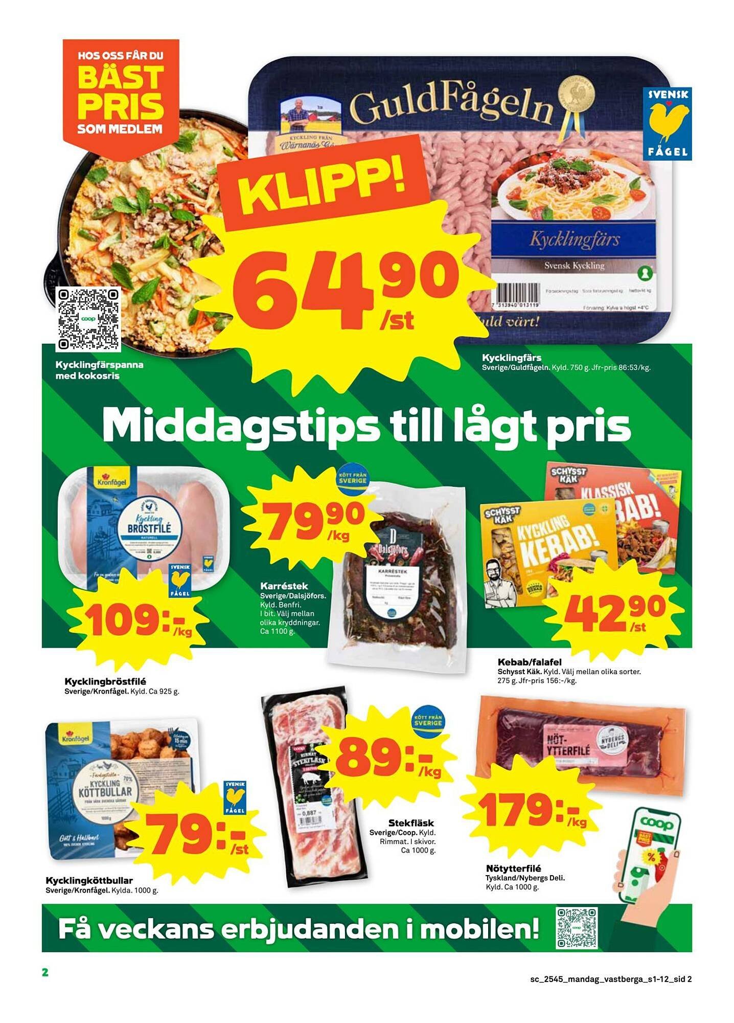 Stora Coop reklamblad (2025-11-03 - 2025-11-09)