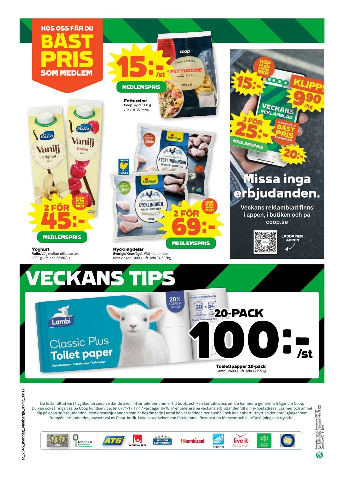 Stora Coop reklamblad (2025-11-03 - 2025-11-09)