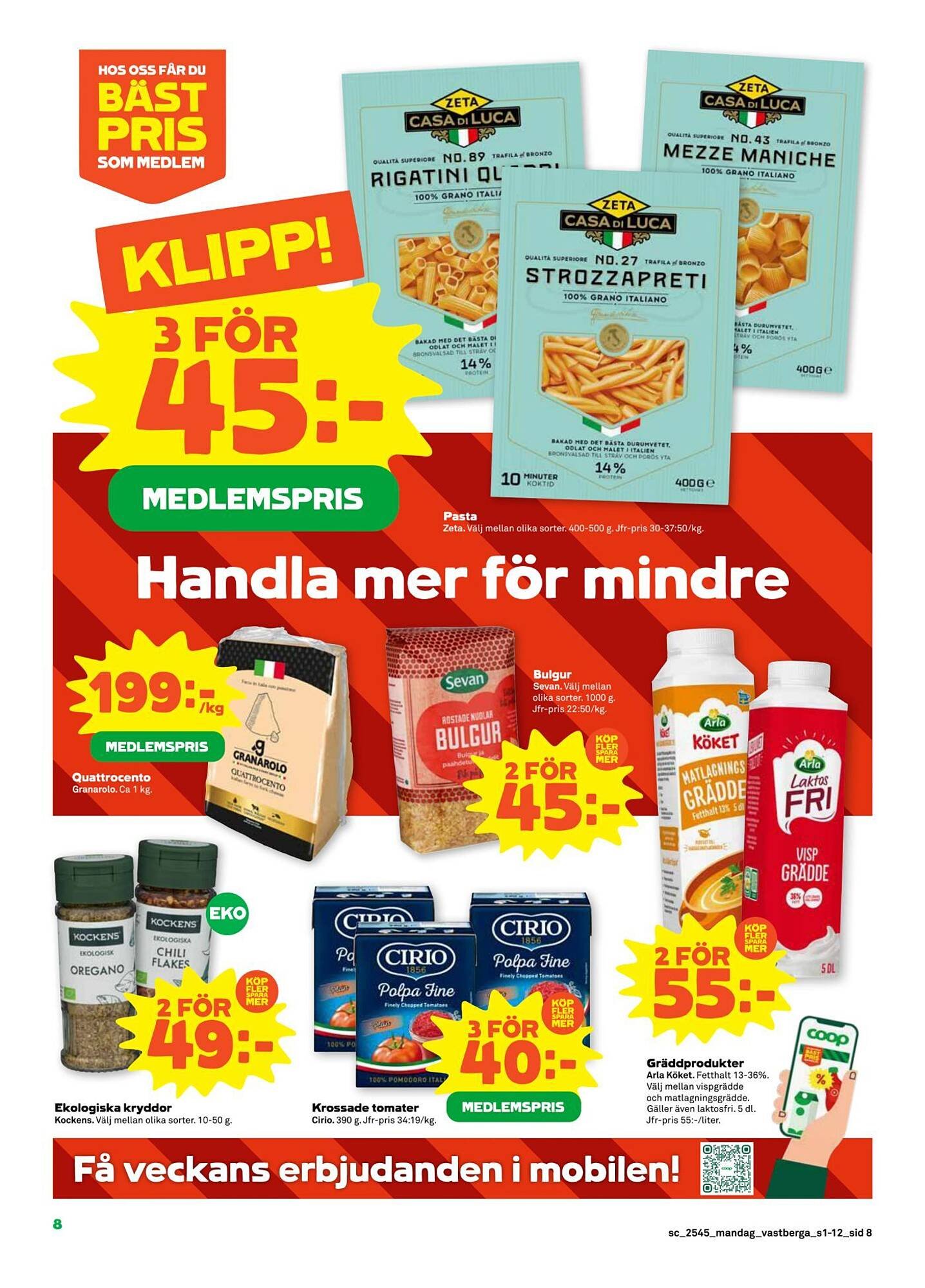 Stora Coop reklamblad (2025-11-03 - 2025-11-09)