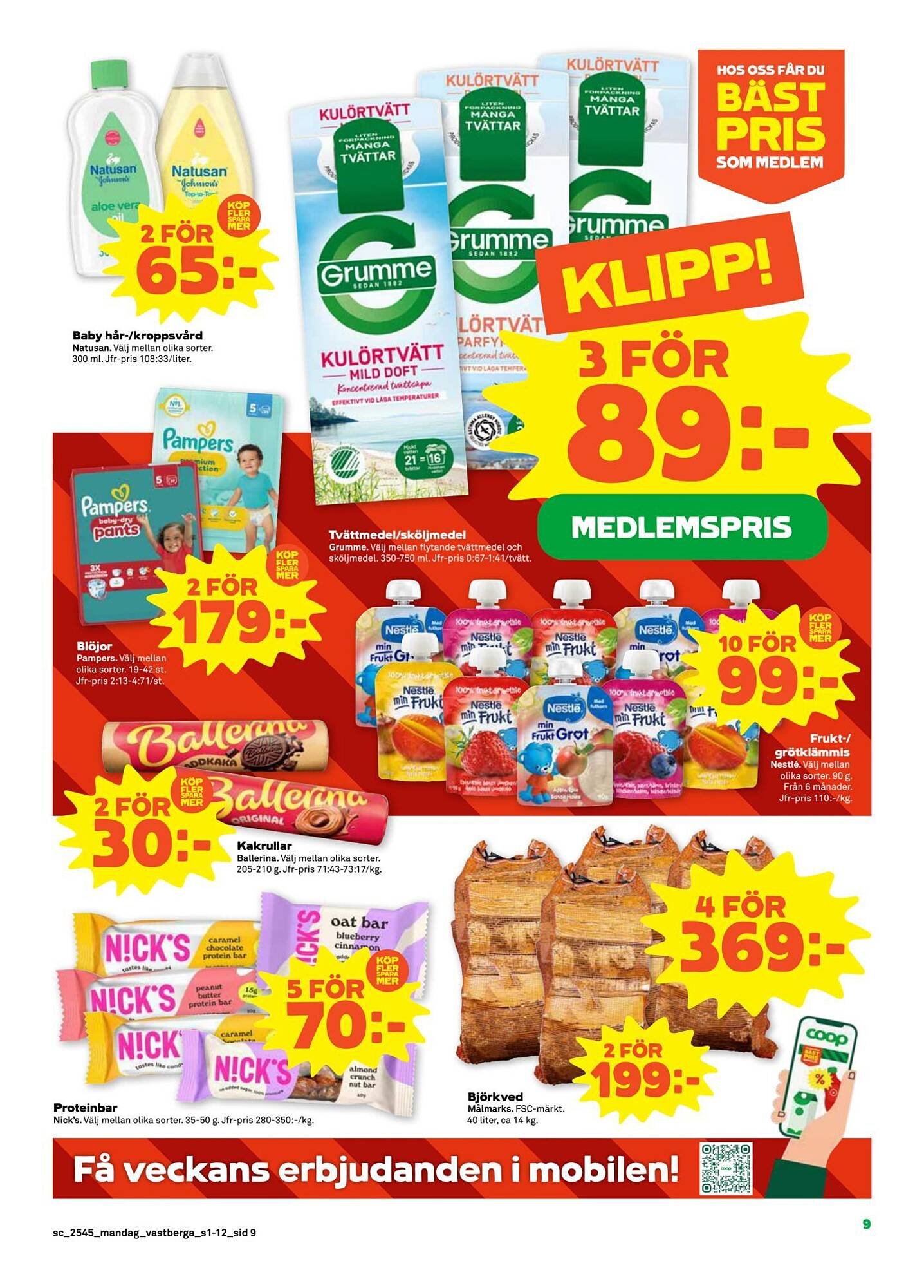 Stora Coop reklamblad (2025-11-03 - 2025-11-09)