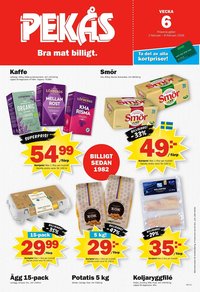 Pekås reklamblad