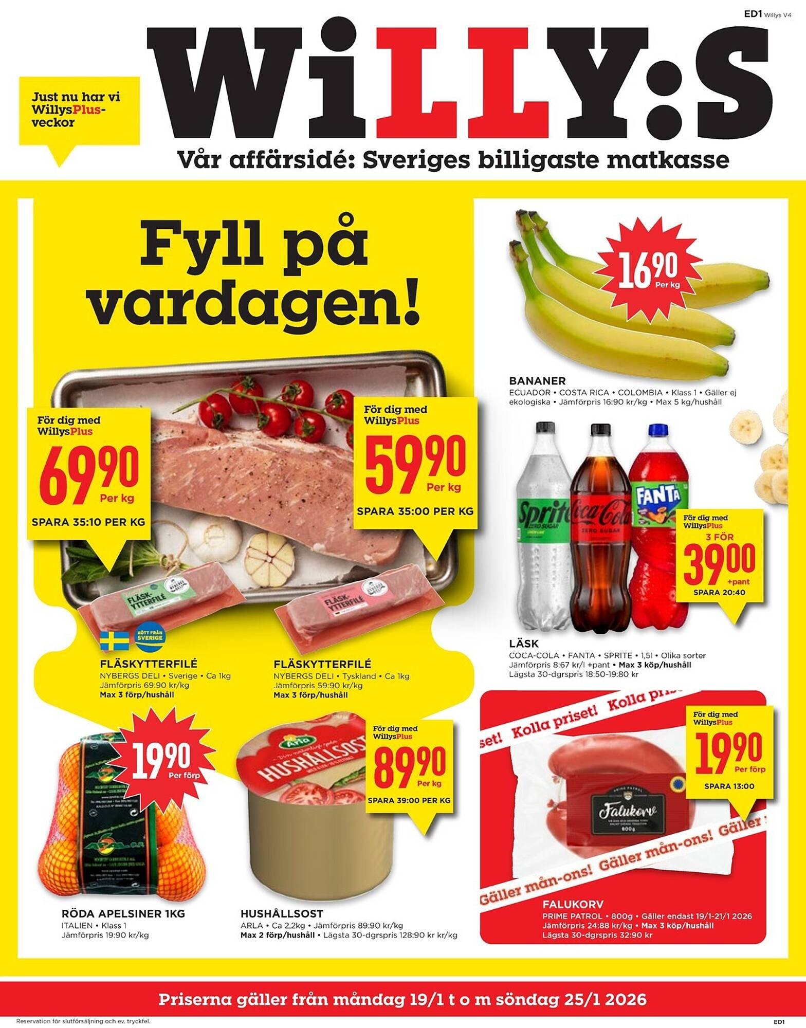Willys reklamblad