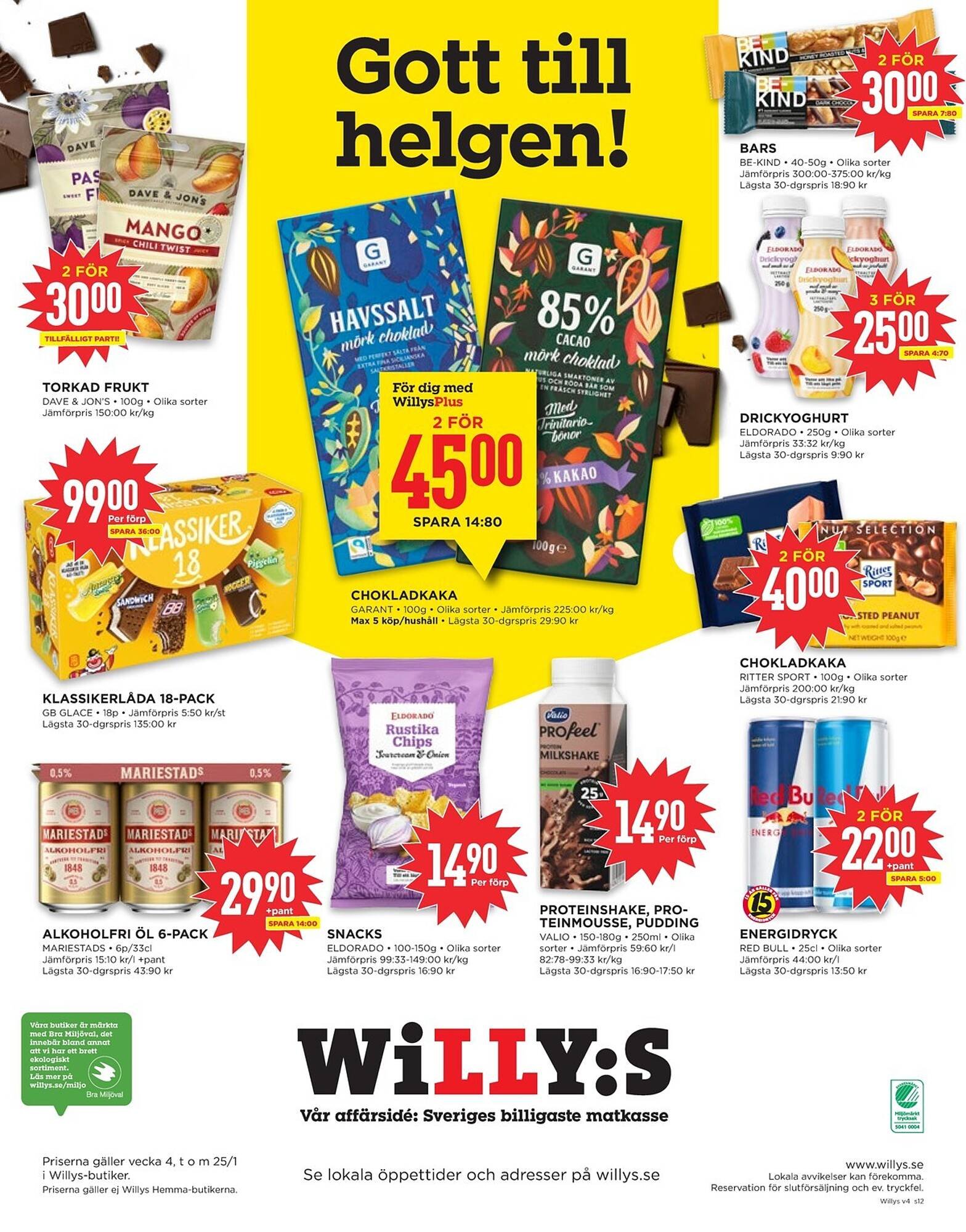 Willys reklamblad