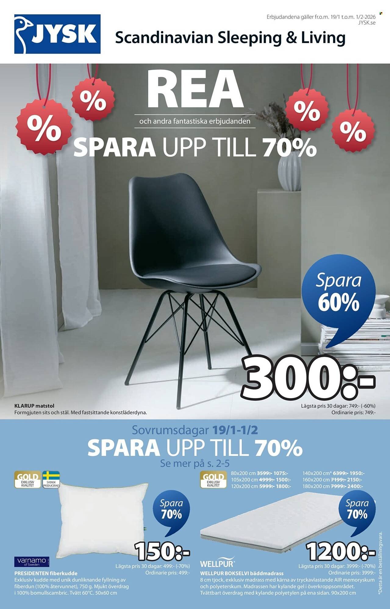 JYSK reklamblad (2026-01-19 - 2026-02-01)