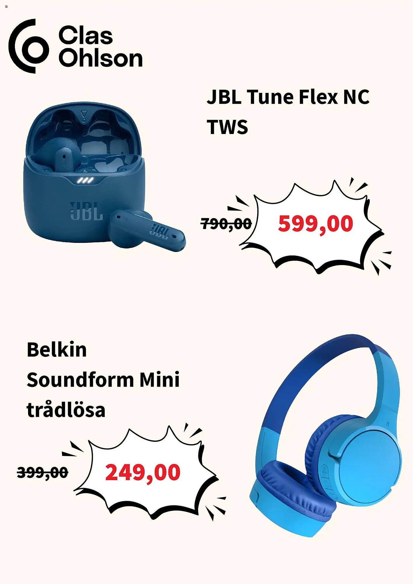 Clas Ohlson reklamblad (2025-11-09 - 2025-11-11)