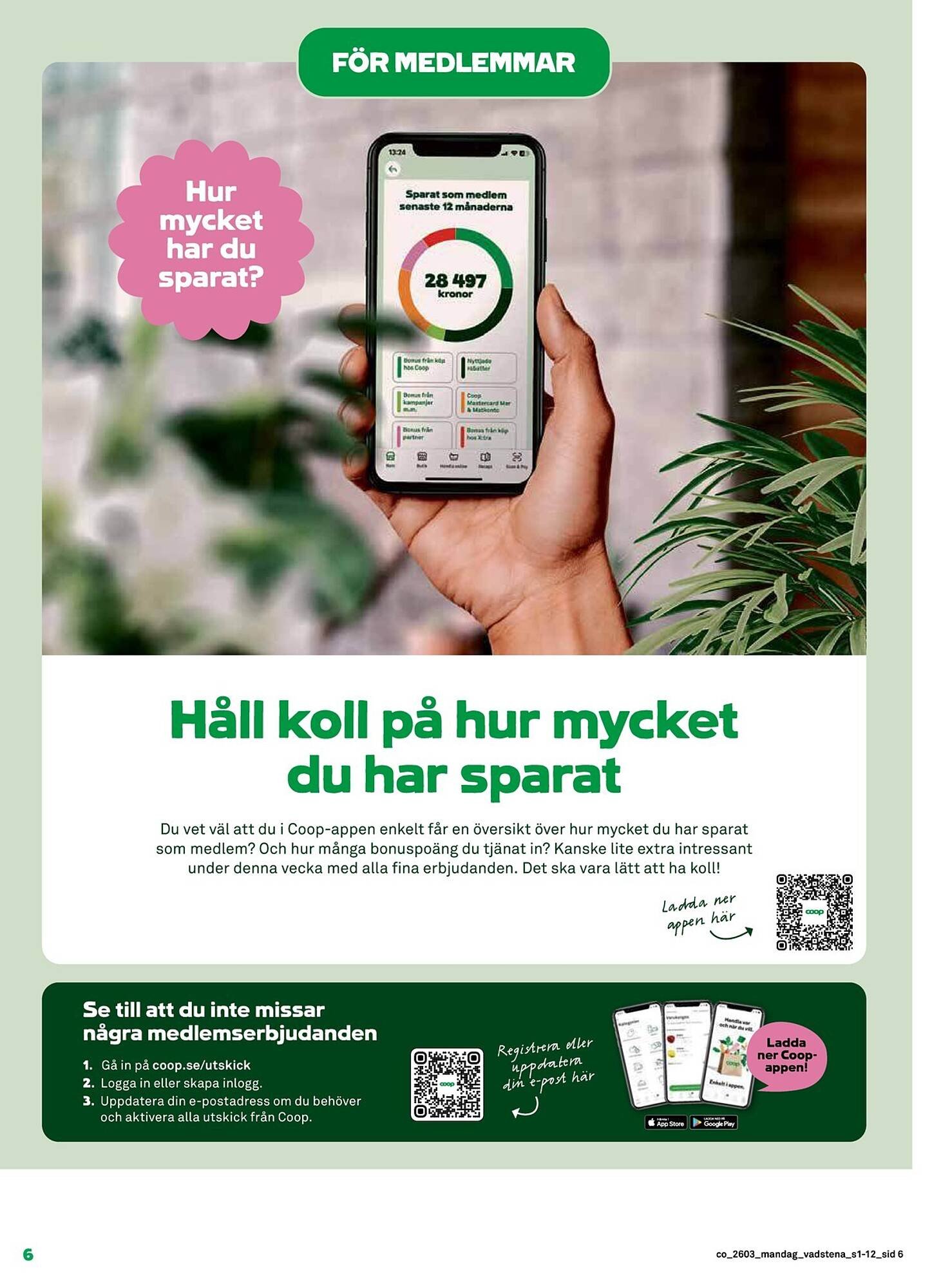 Coop reklamblad
