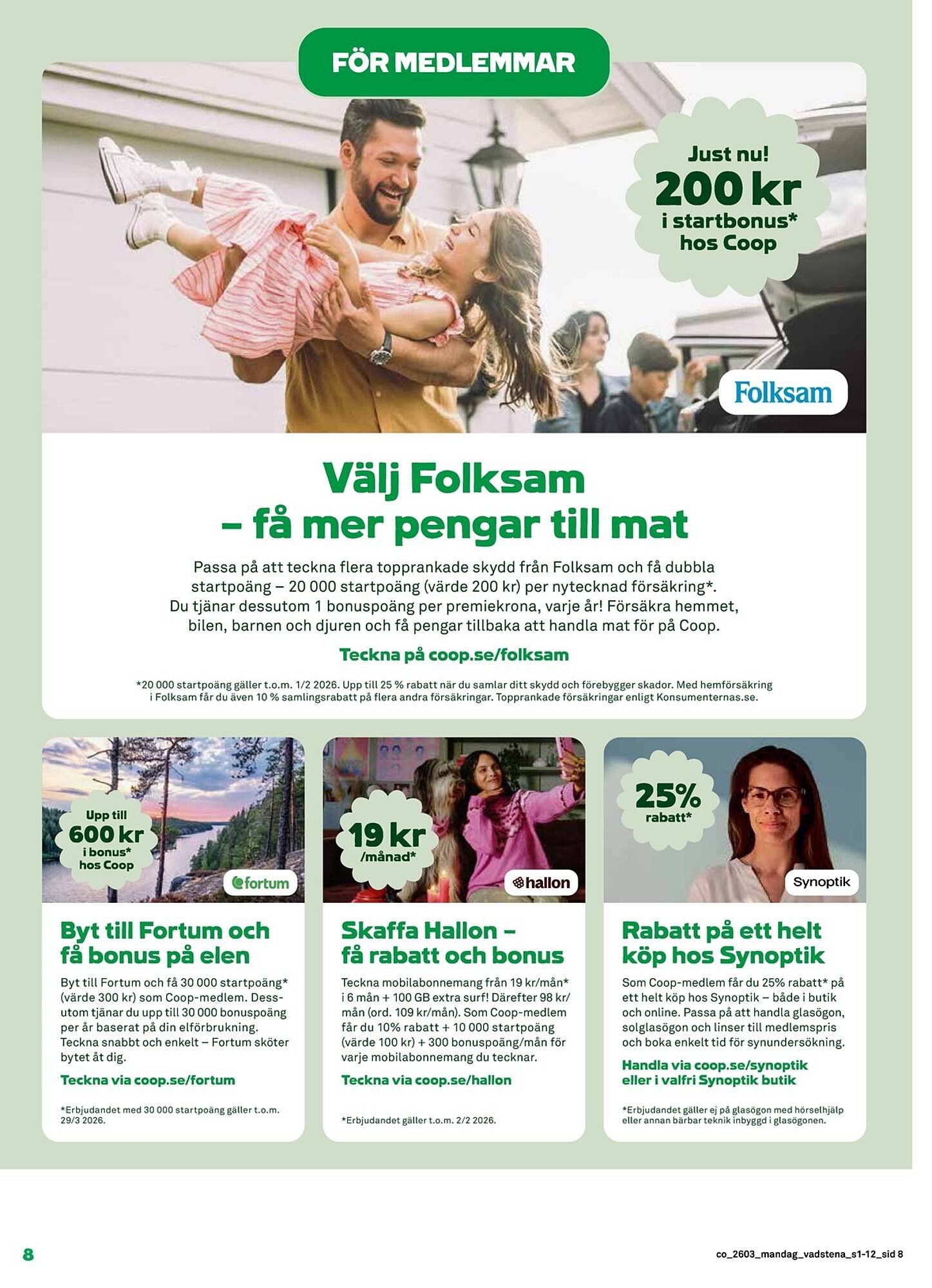 Coop reklamblad