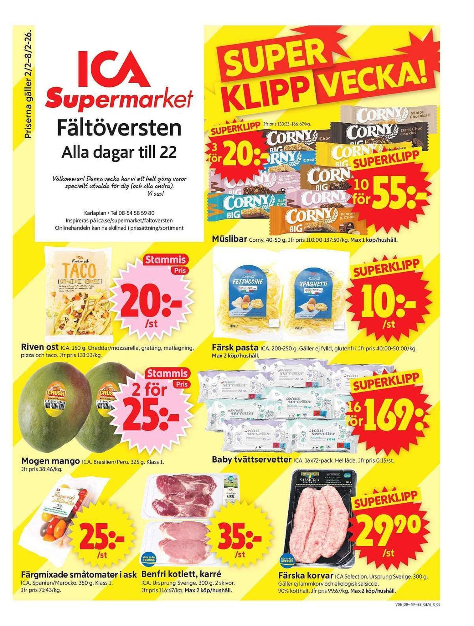 ICA Supermarket reklamblad