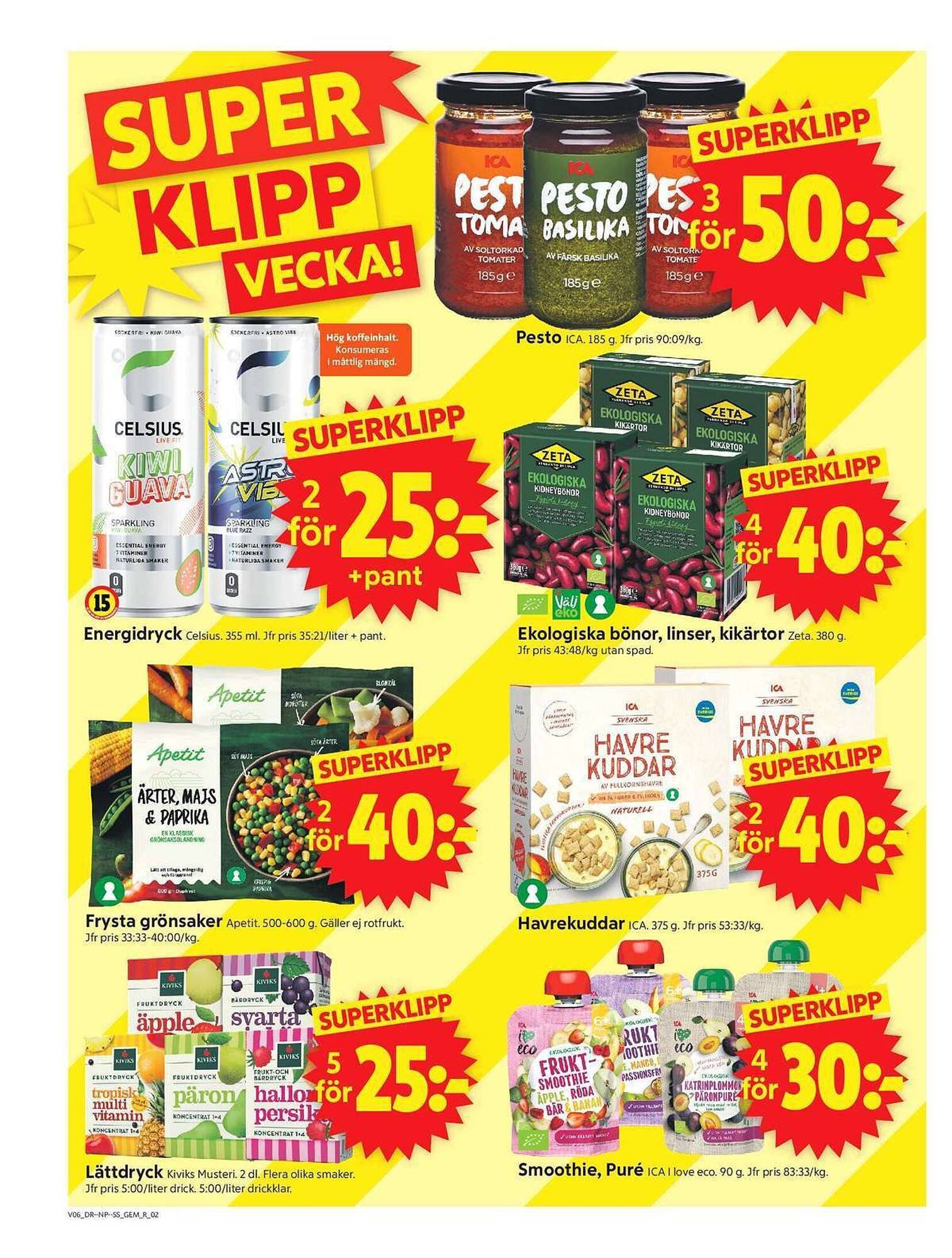 ICA Supermarket reklamblad