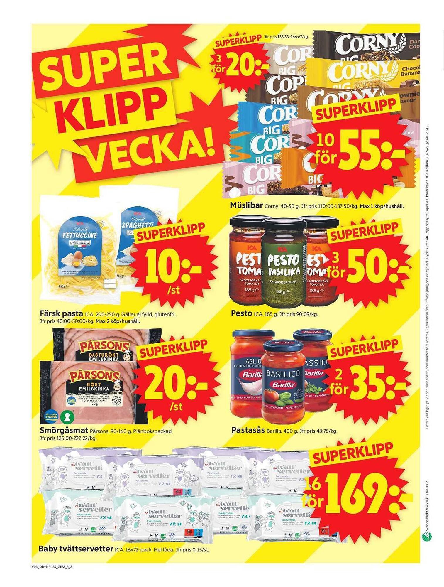 ICA Supermarket reklamblad