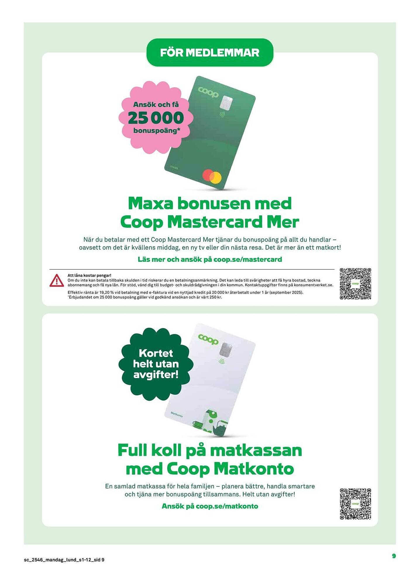Coop Forum reklamblad (2025-11-10 - 2025-11-16)