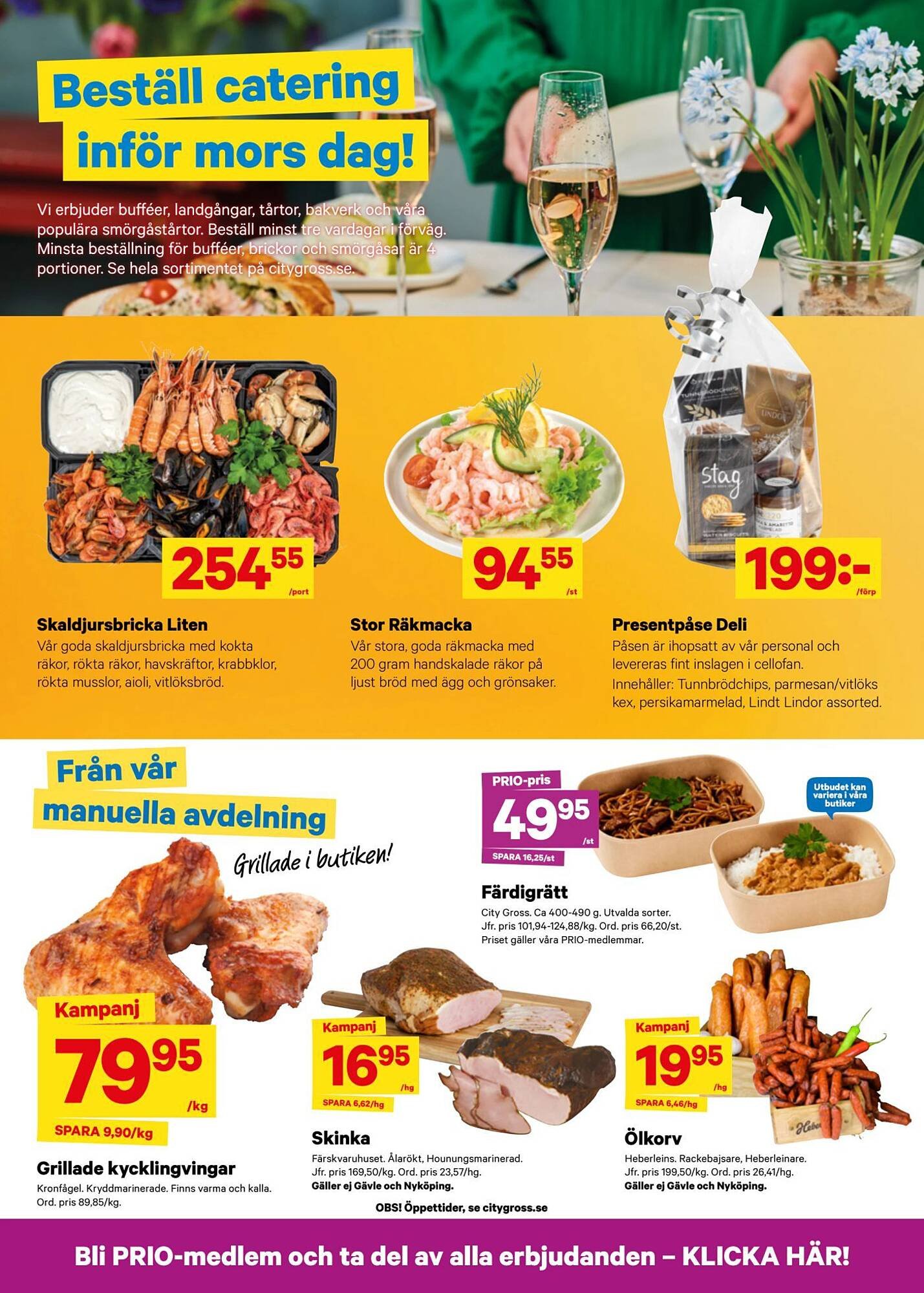 City Gross reklamblad