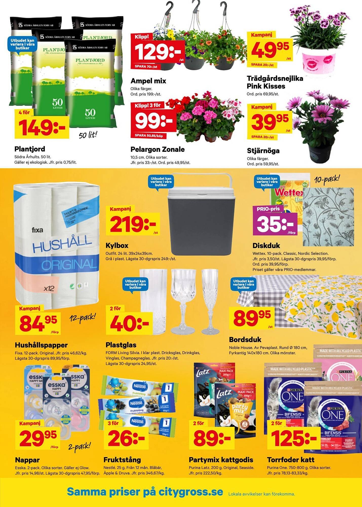 City Gross reklamblad