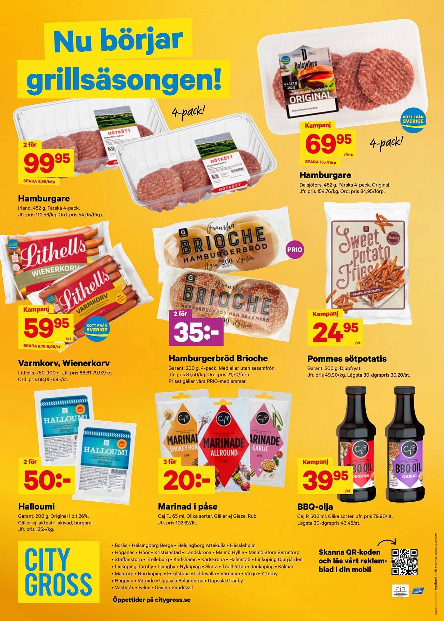 City Gross reklamblad