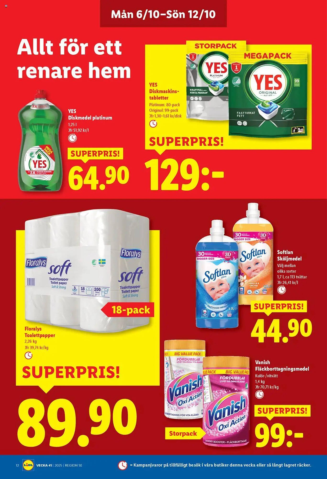 Lidl reklamblad (2025-10-06 - 2025-10-12)