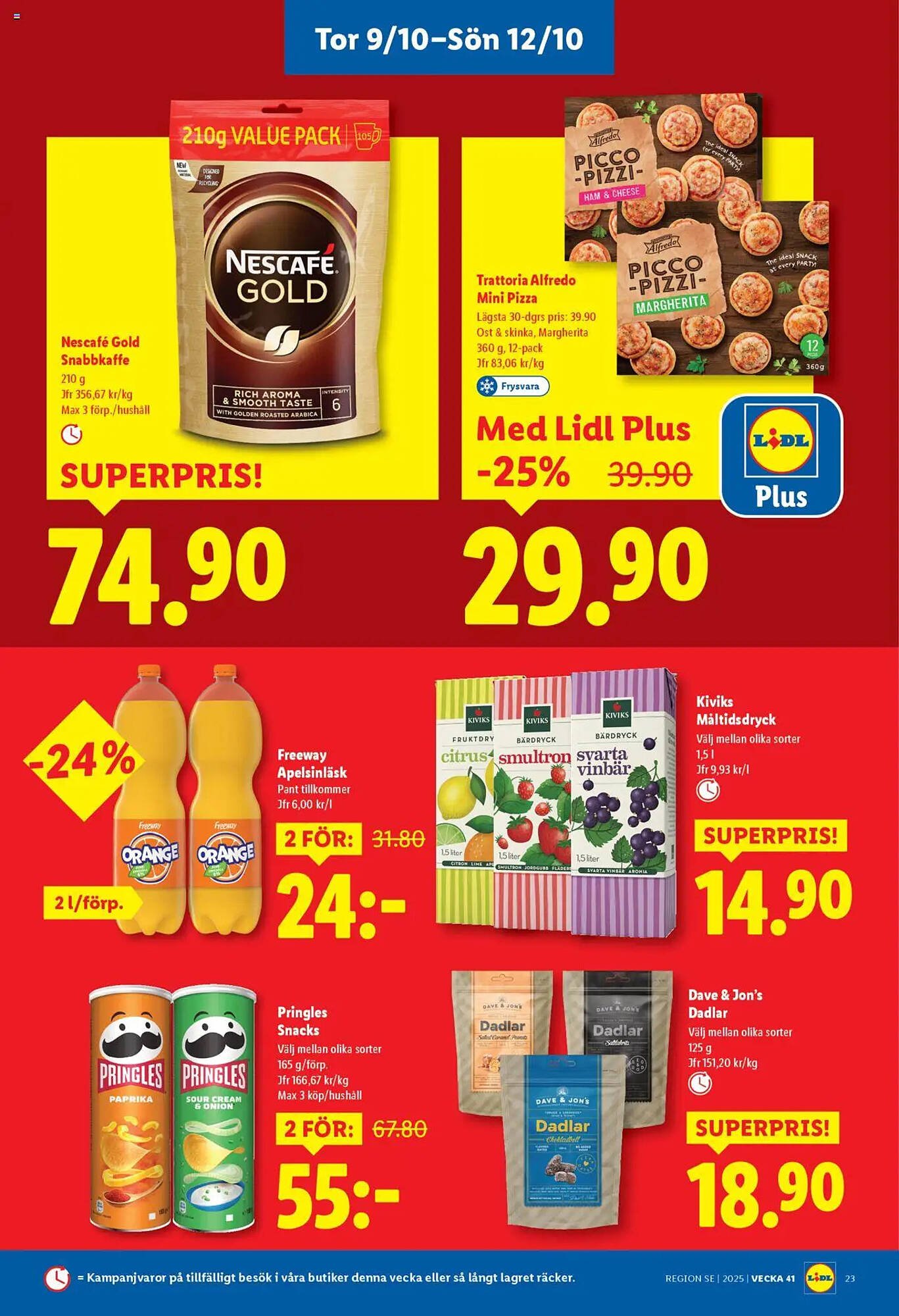 Lidl reklamblad (2025-10-06 - 2025-10-12)