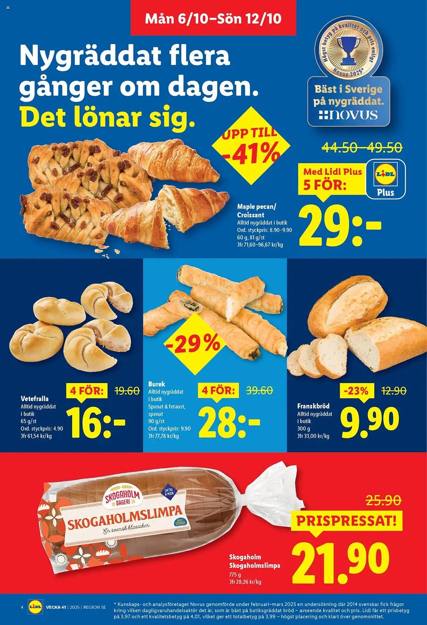 Lidl reklamblad (2025-10-06 - 2025-10-12)