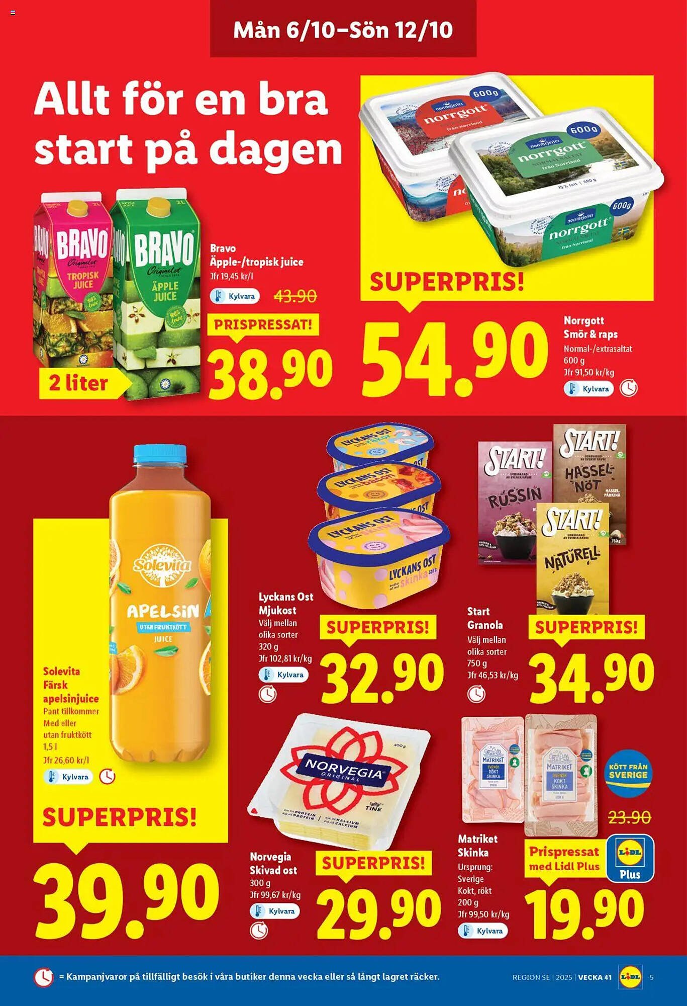 Lidl reklamblad (2025-10-06 - 2025-10-12)
