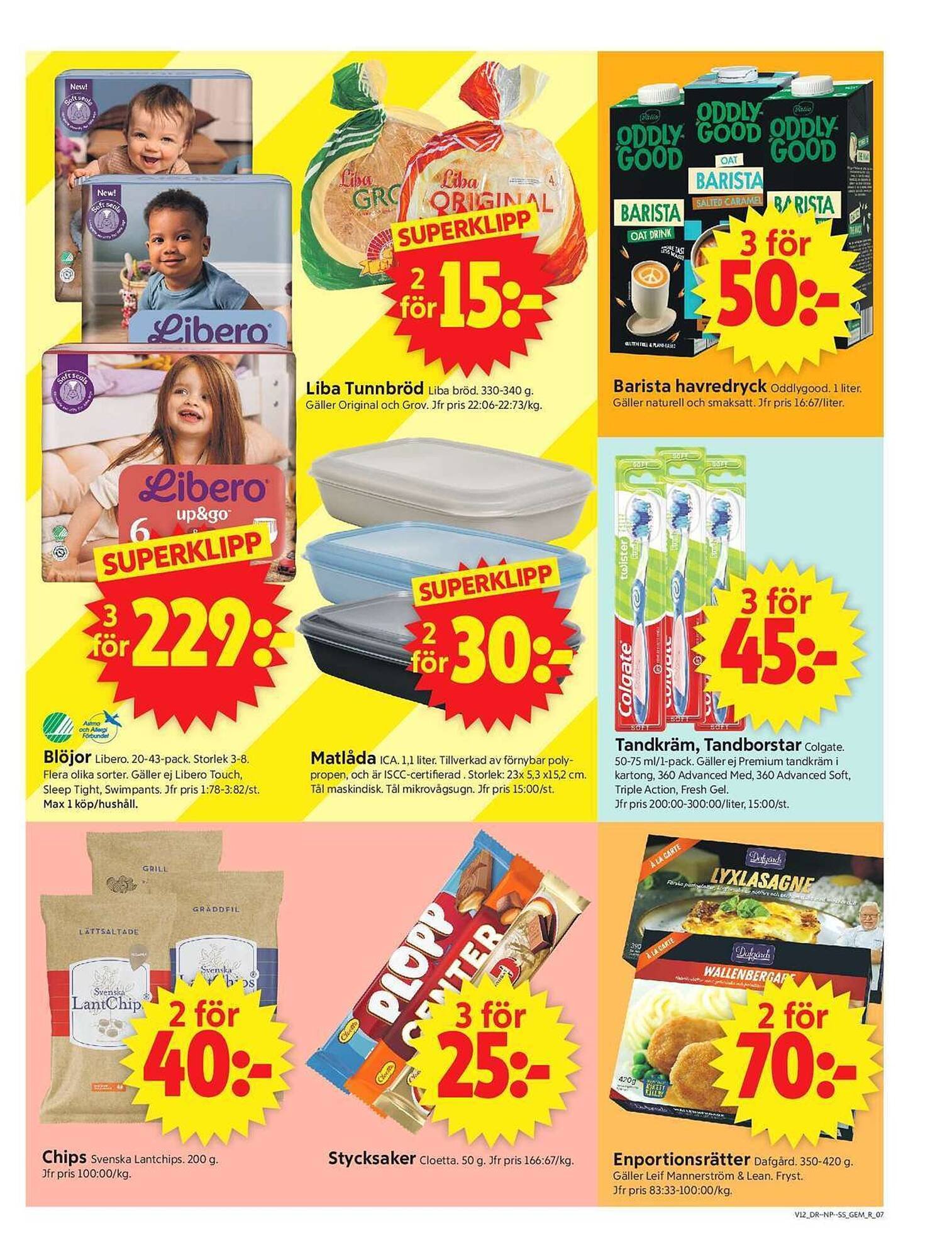 ICA Supermarket reklamblad