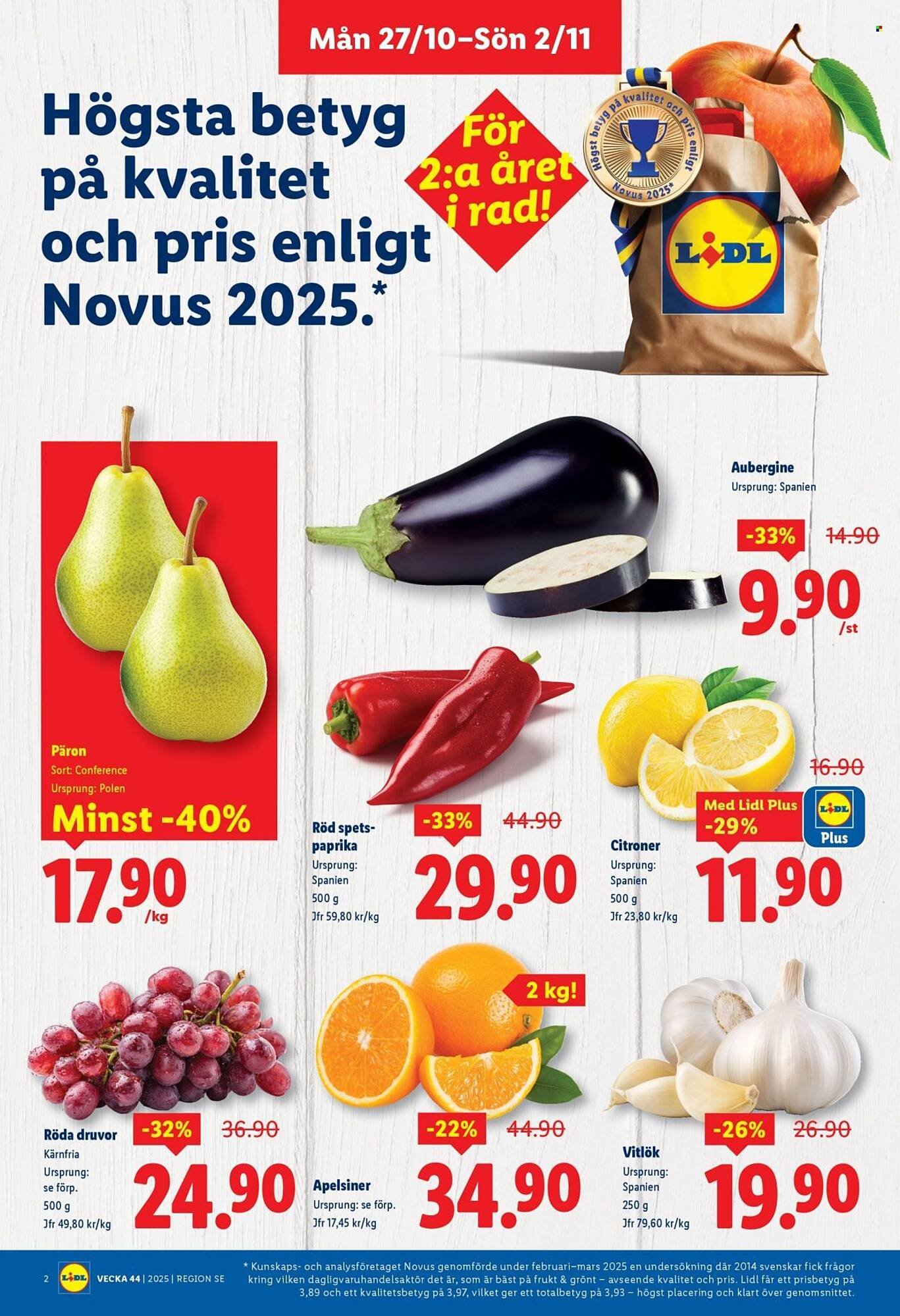 Lidl reklamblad (2025-10-27 - 2025-11-02)