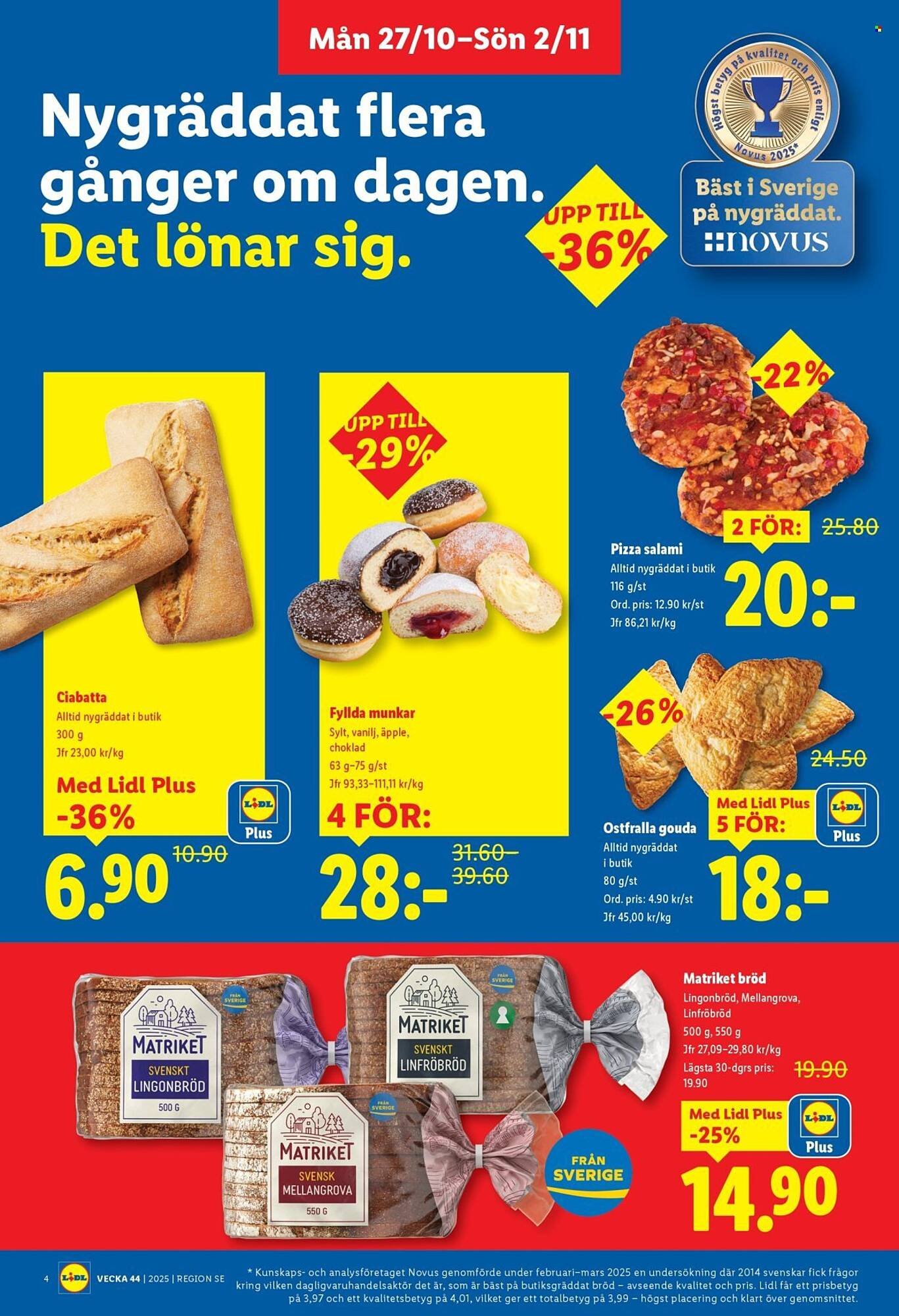 Lidl reklamblad (2025-10-27 - 2025-11-02)