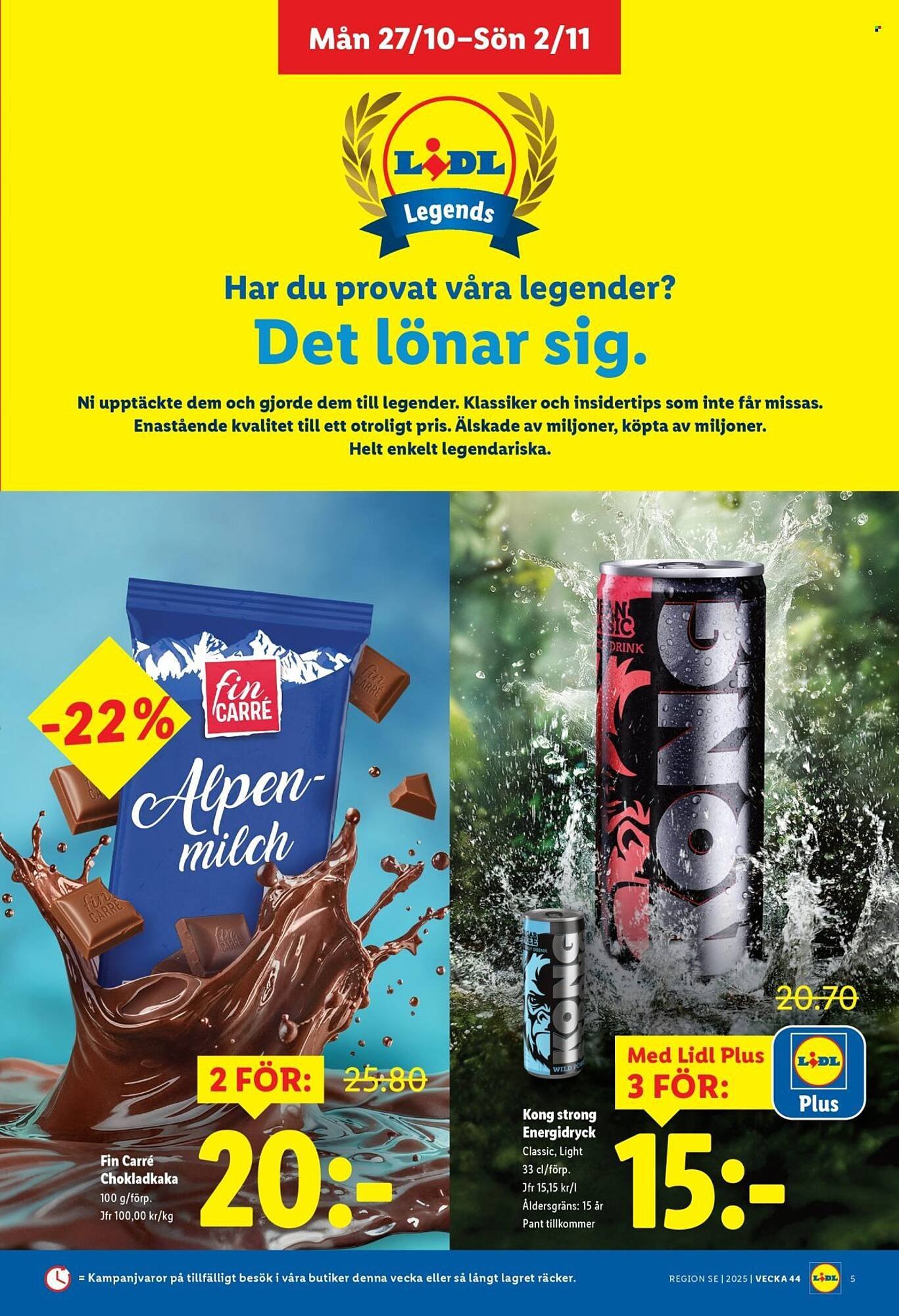 Lidl reklamblad (2025-10-27 - 2025-11-02)