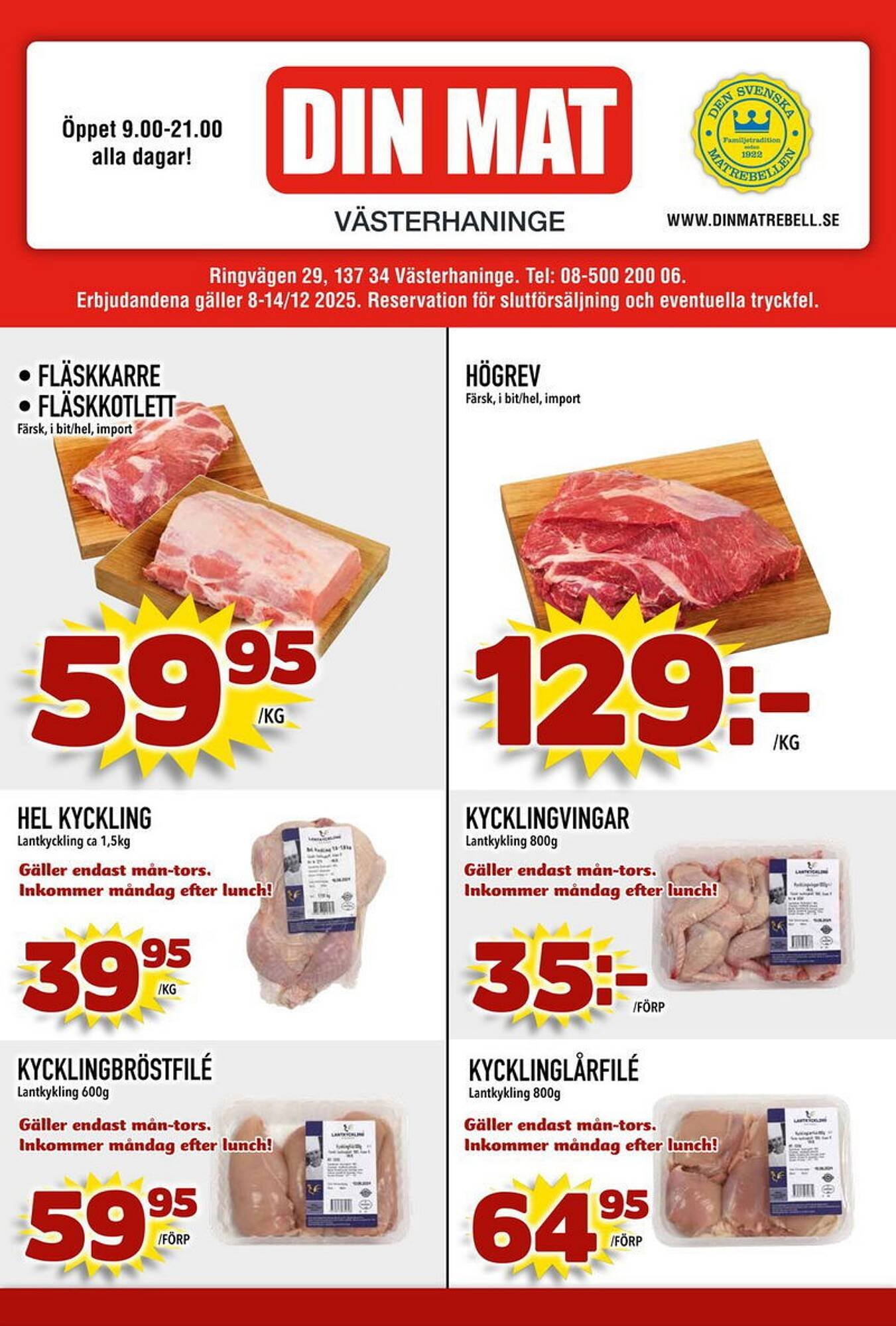 Din Mat reklamblad
