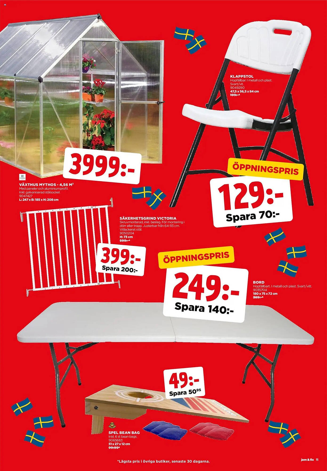 Jem&amp;Fix reklamblad