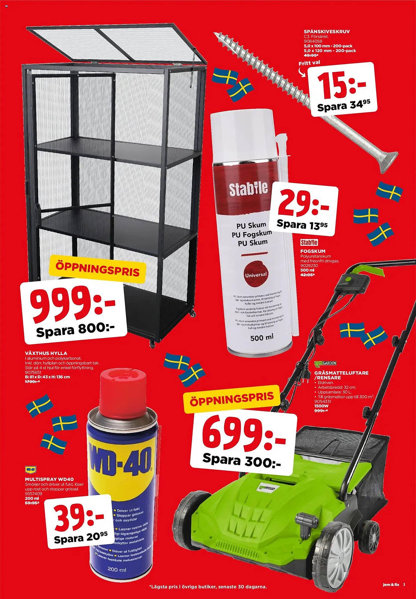 Jem&amp;Fix reklamblad