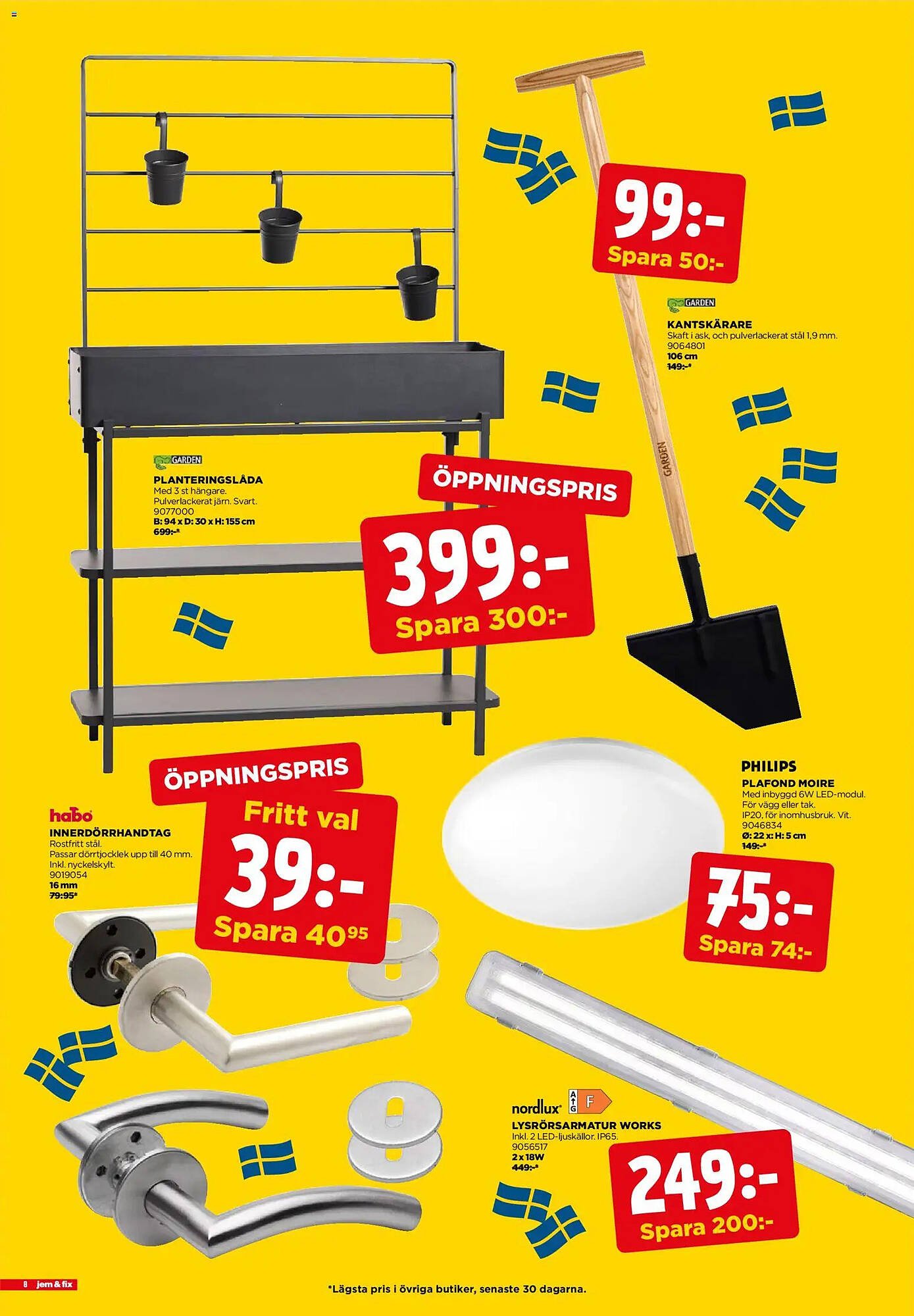 Jem&amp;Fix reklamblad