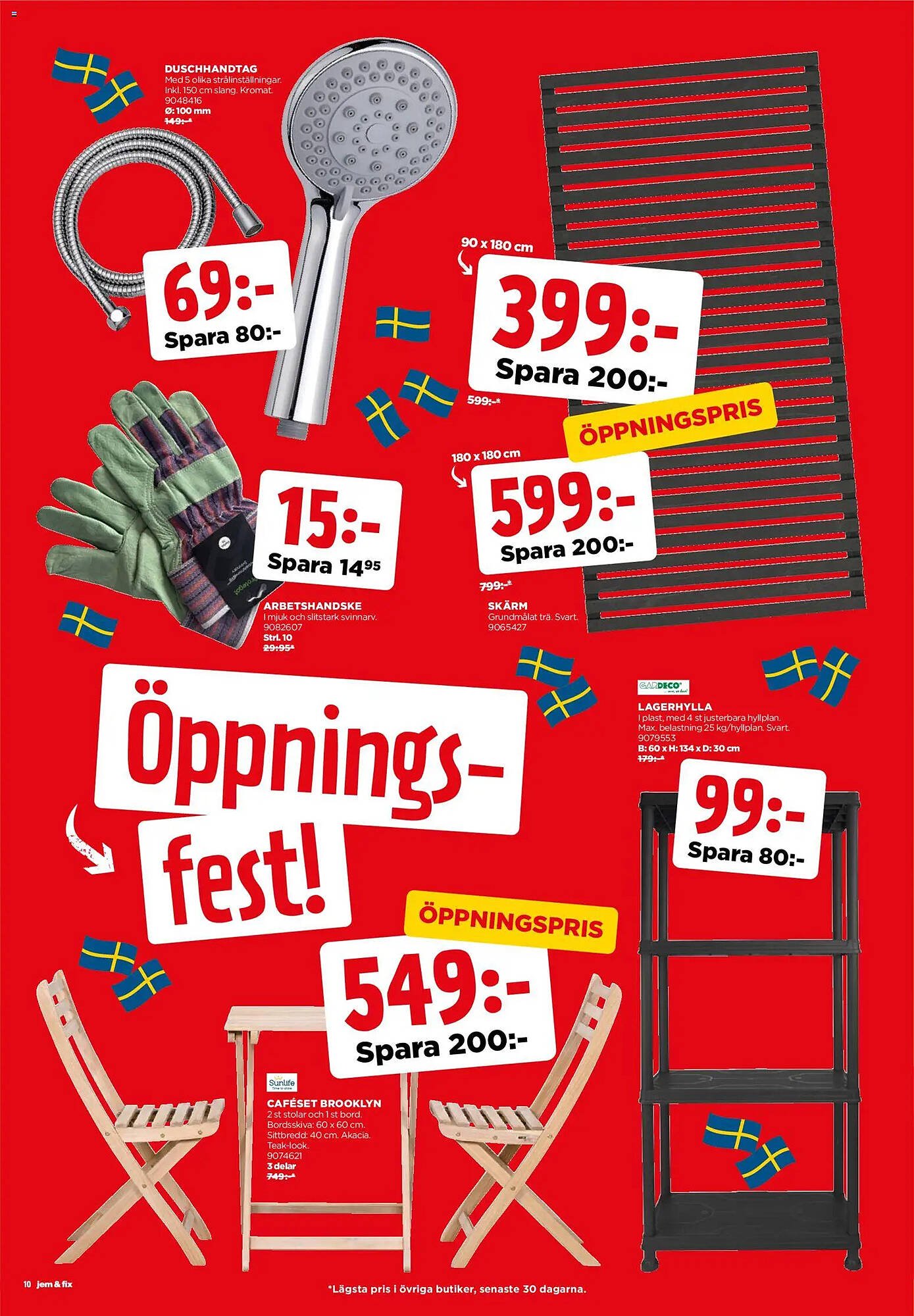 Jem&amp;Fix reklamblad