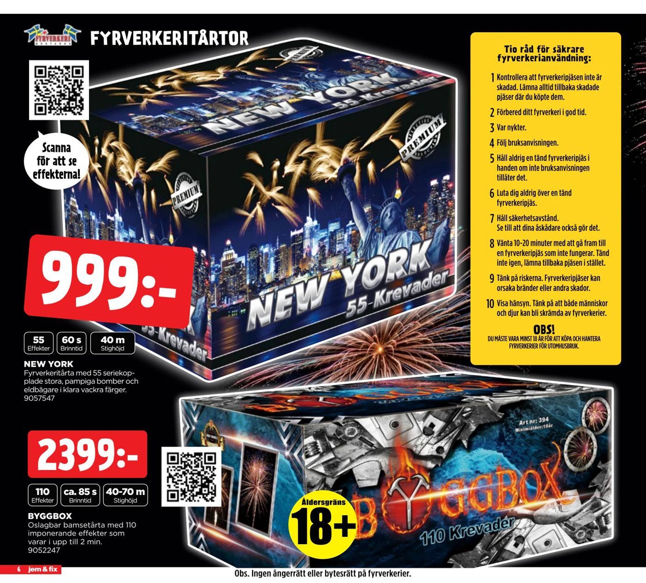 Jem&amp;Fix reklamblad (2025-12-26 - 2026-01-01)