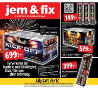 Jem&amp;Fix reklamblad