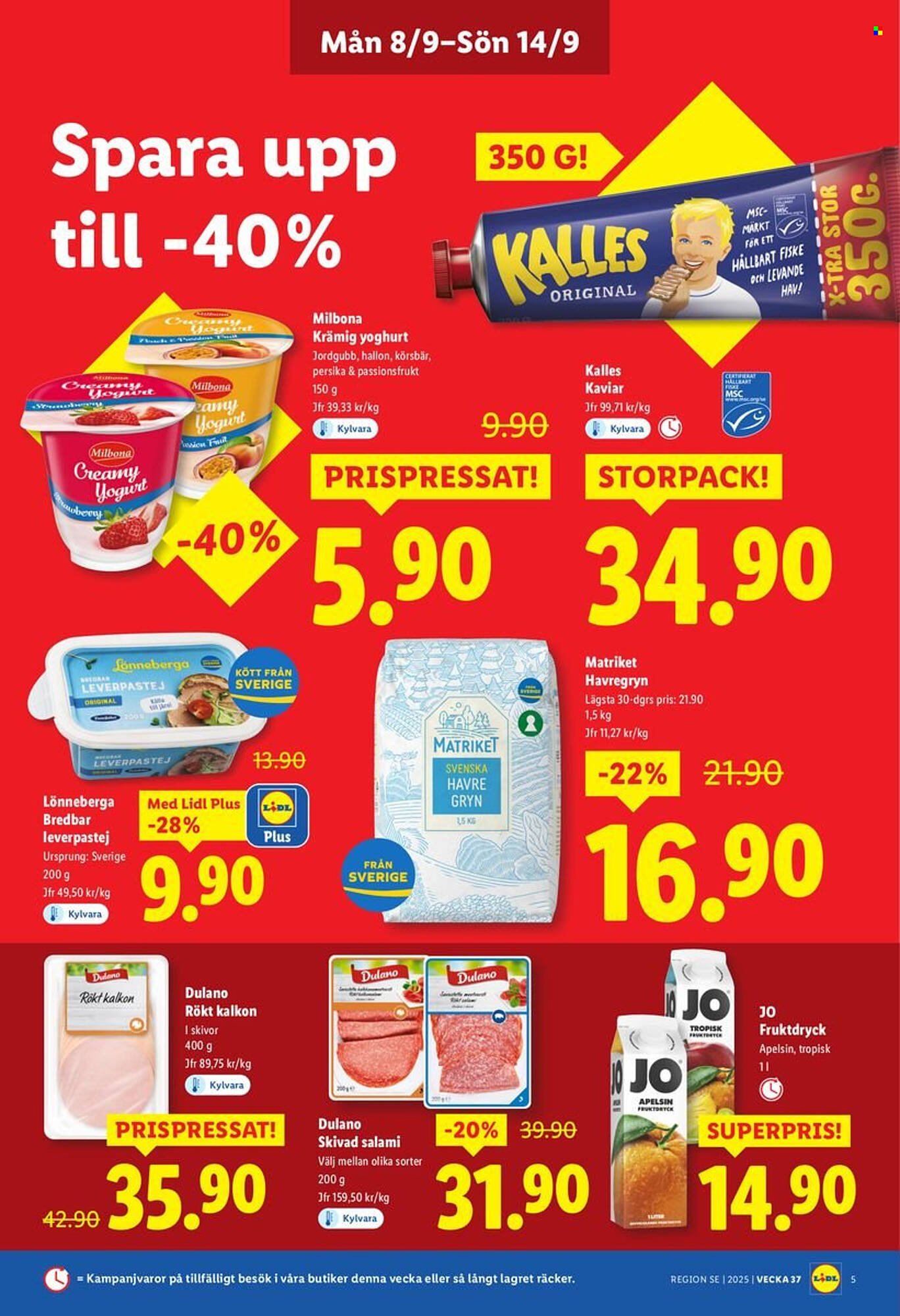 Lidl reklamblad (2025-09-08 - 2025-09-14)