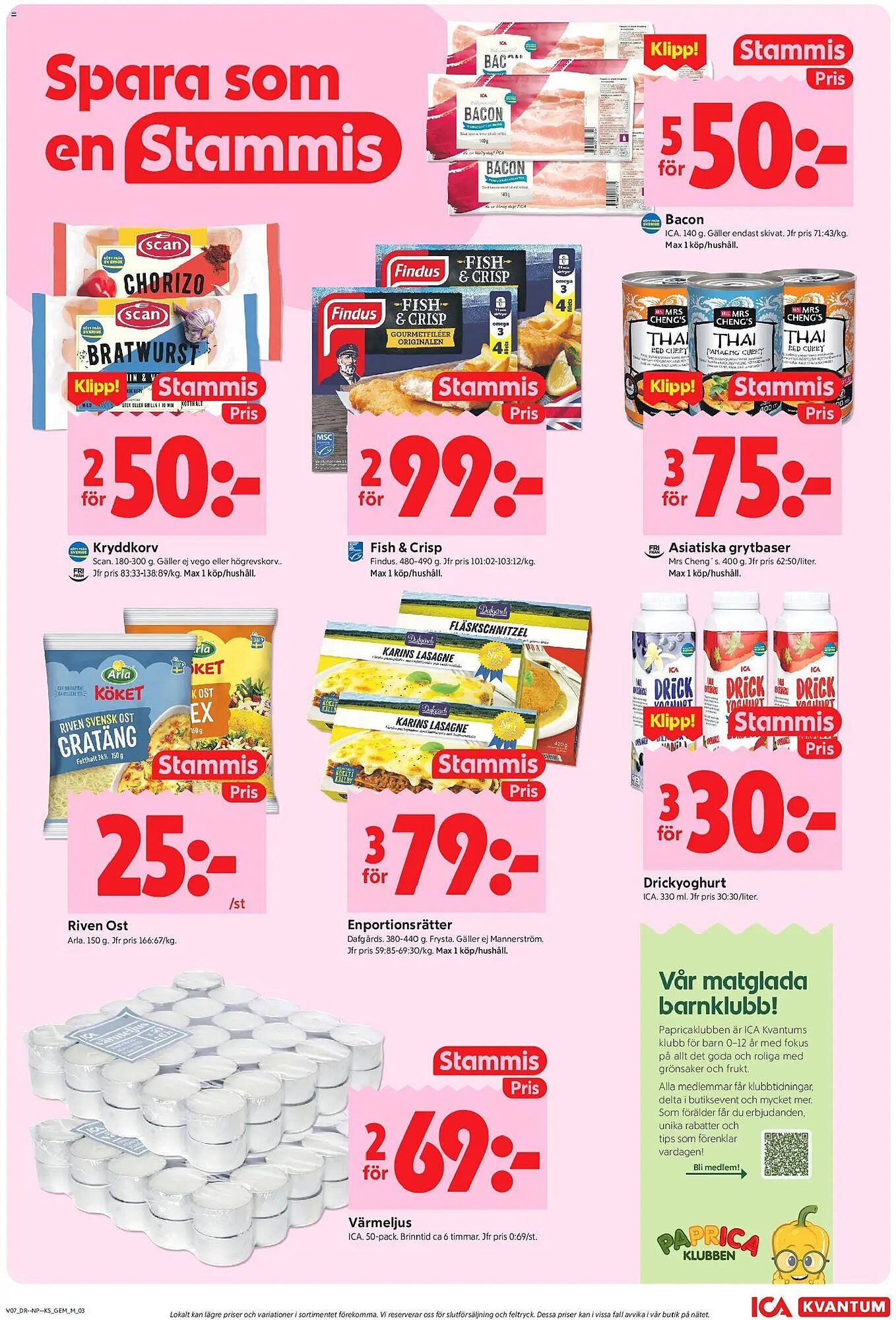 ICA Kvantum reklamblad