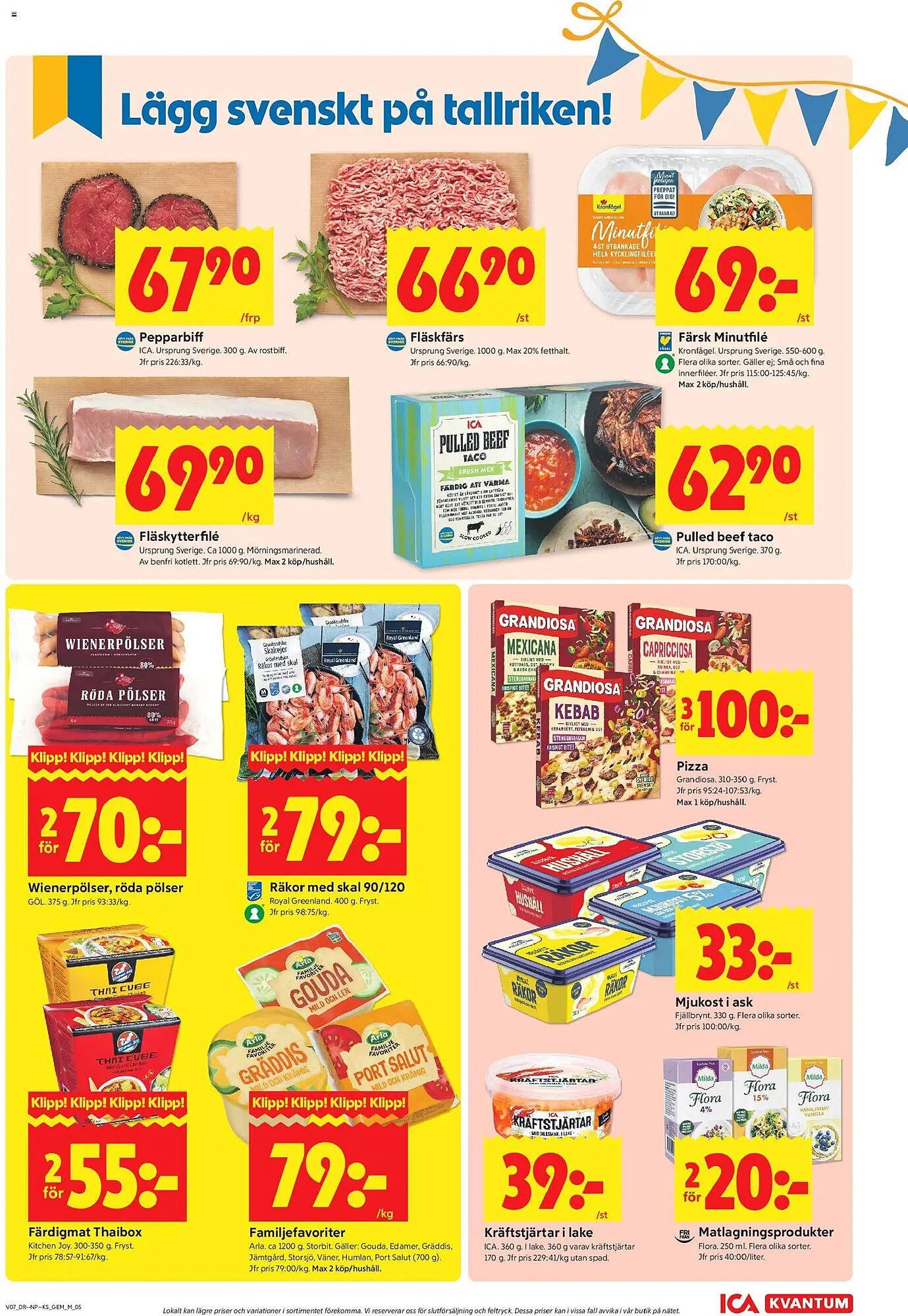 ICA Kvantum reklamblad