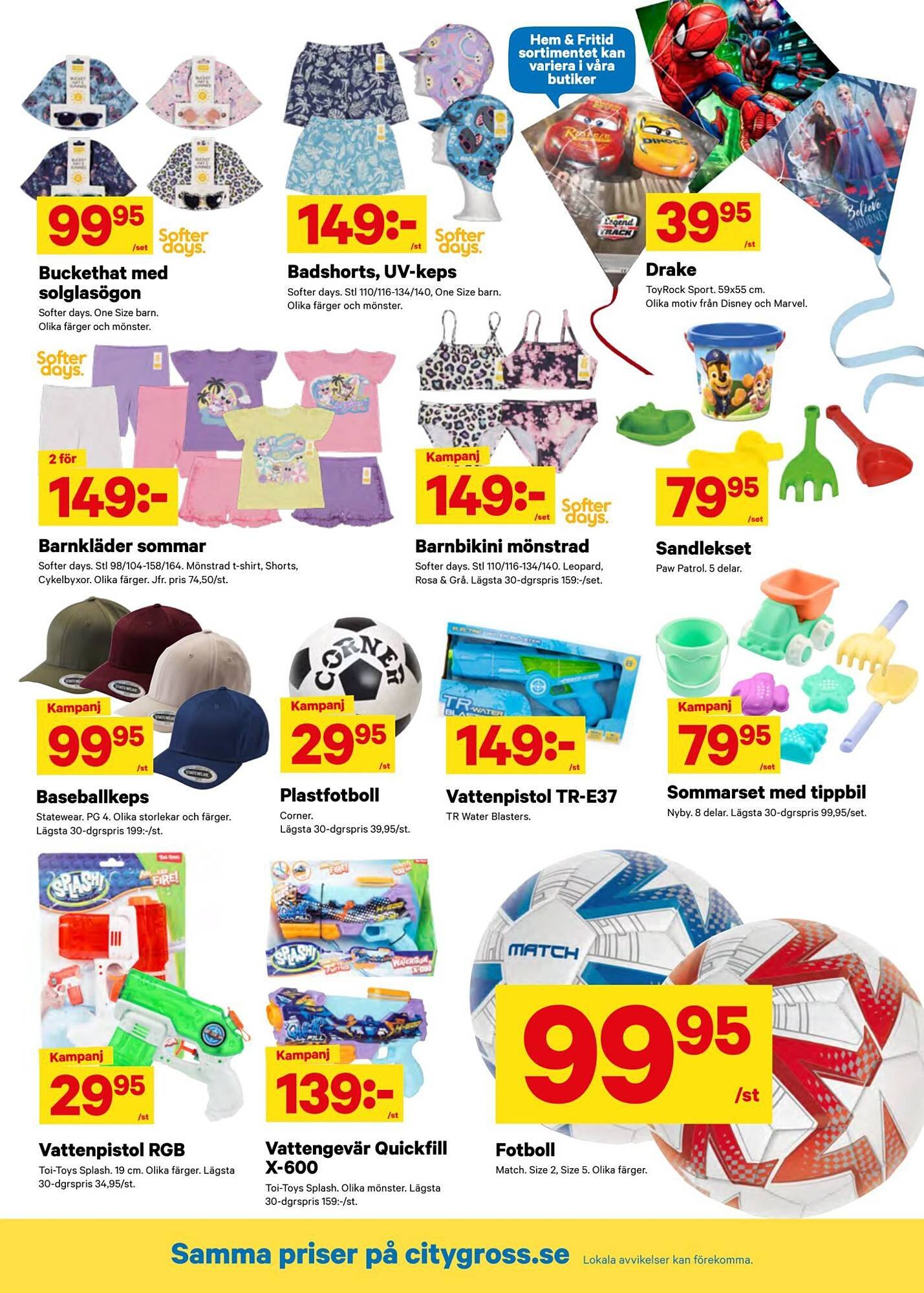 City Gross reklamblad
