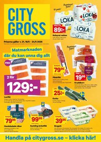 City Gross reklamblad